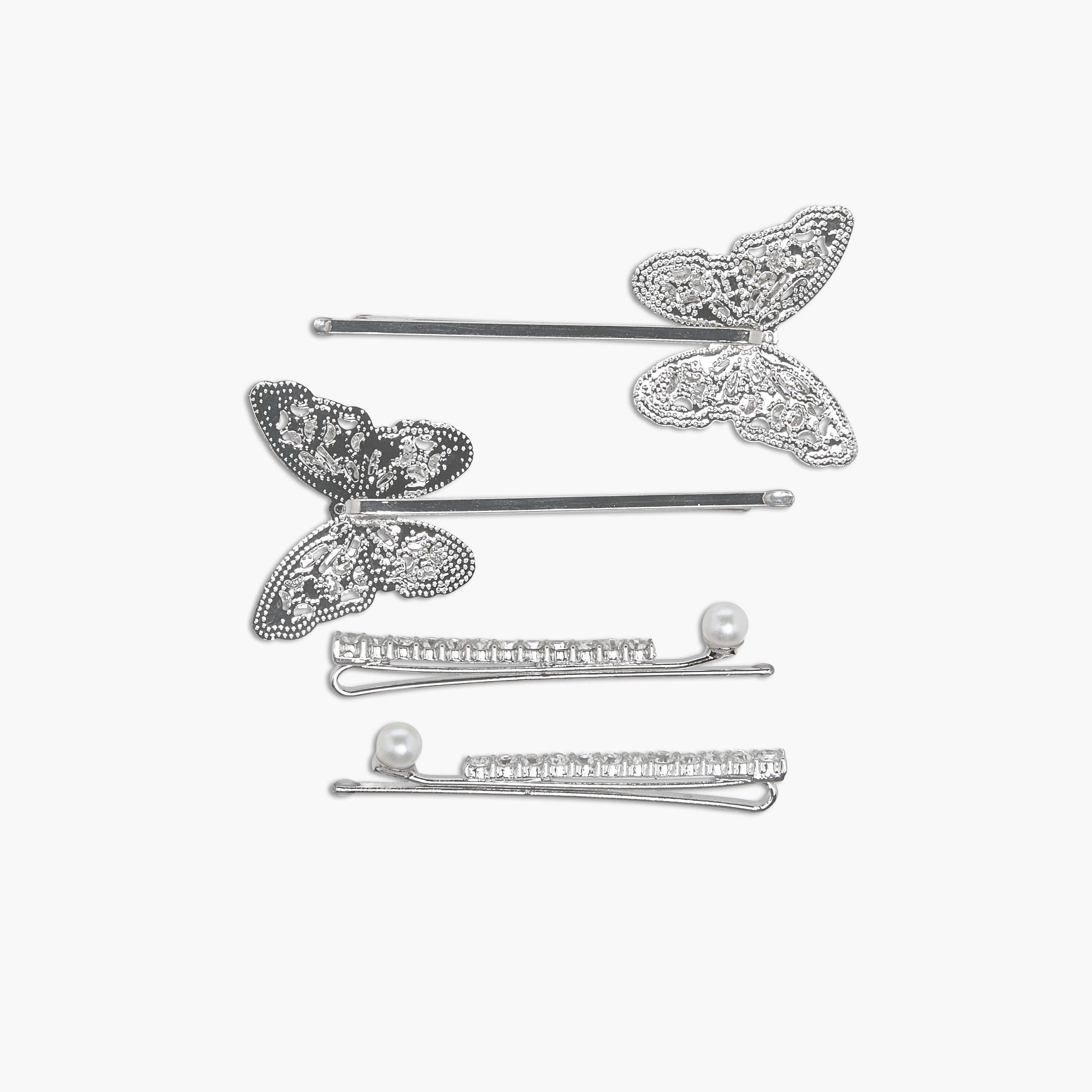 Pack of 4 Flora Bella Hairpin with Embellished Detail-girls-accessories-hairaccessories-image-3