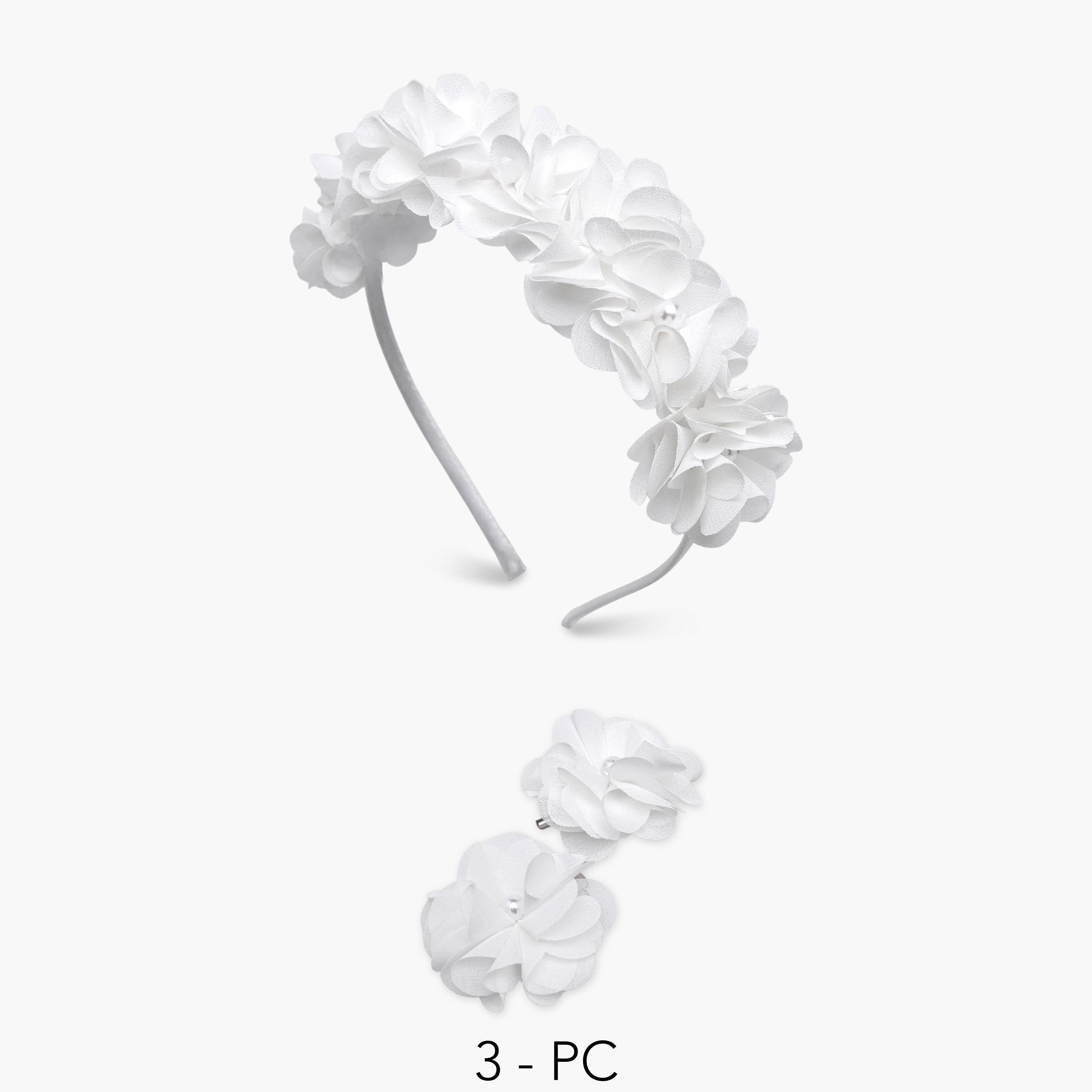 Set of 3 Flora Bella Hairband with Hair Clip-girls-accessories-hairaccessories-image-1