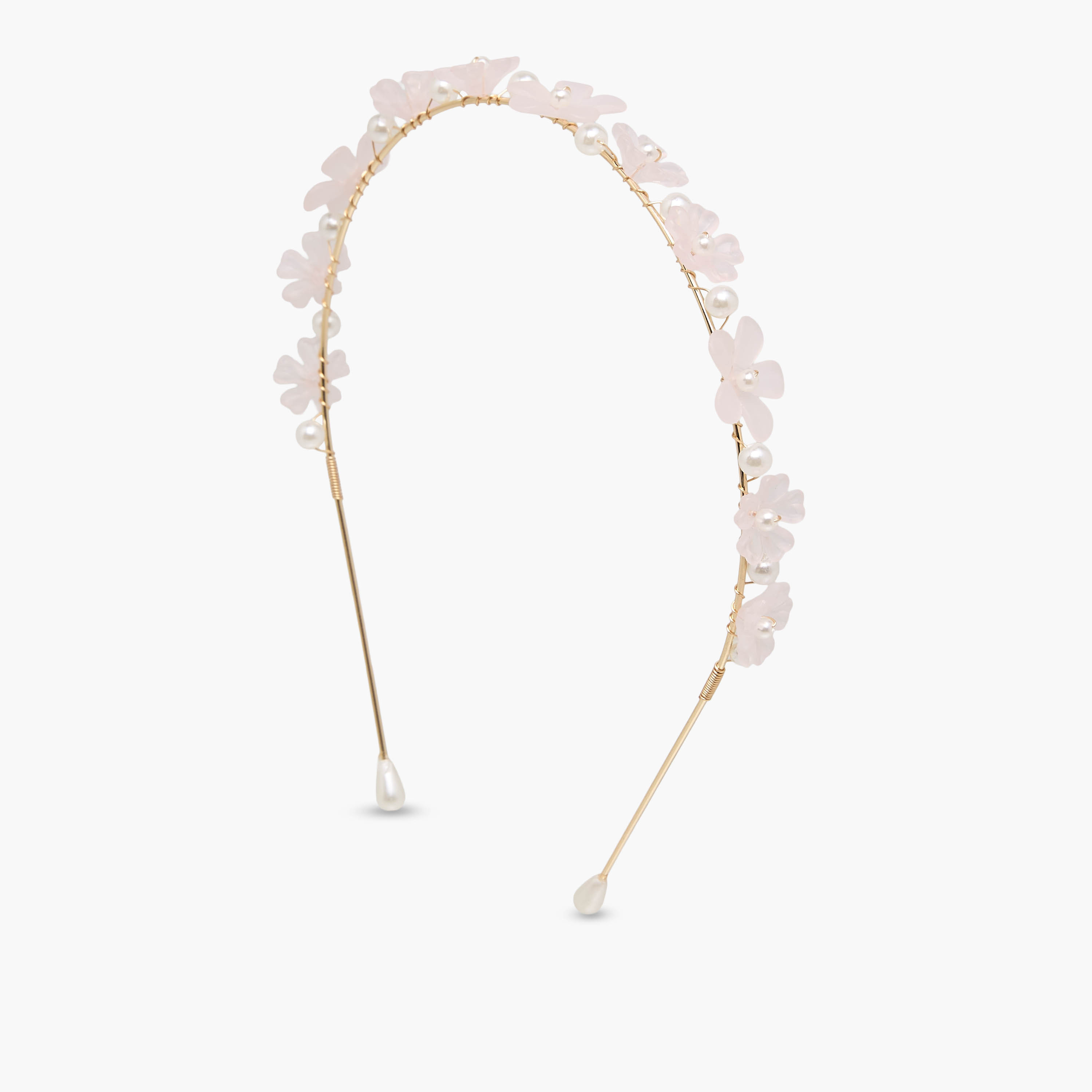 Pack of 3 Flora Bella Hairband and Hair Clip with Floral Embellishment-girls-accessories-hairaccessories-image-3