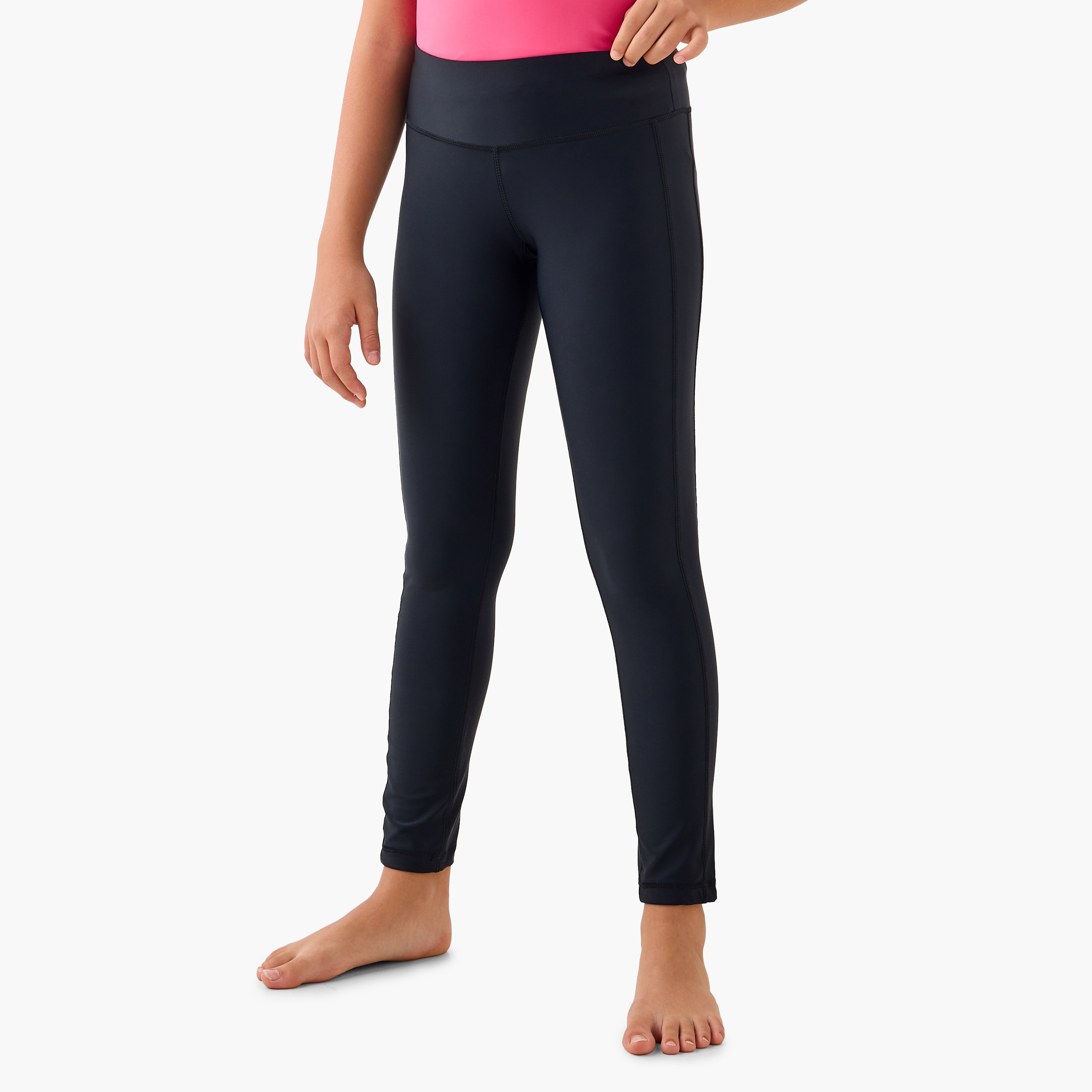  كولون ذو شبابي من كويغا للبنات بلون اسود-sports-girls-clothing-swimwear-image-1