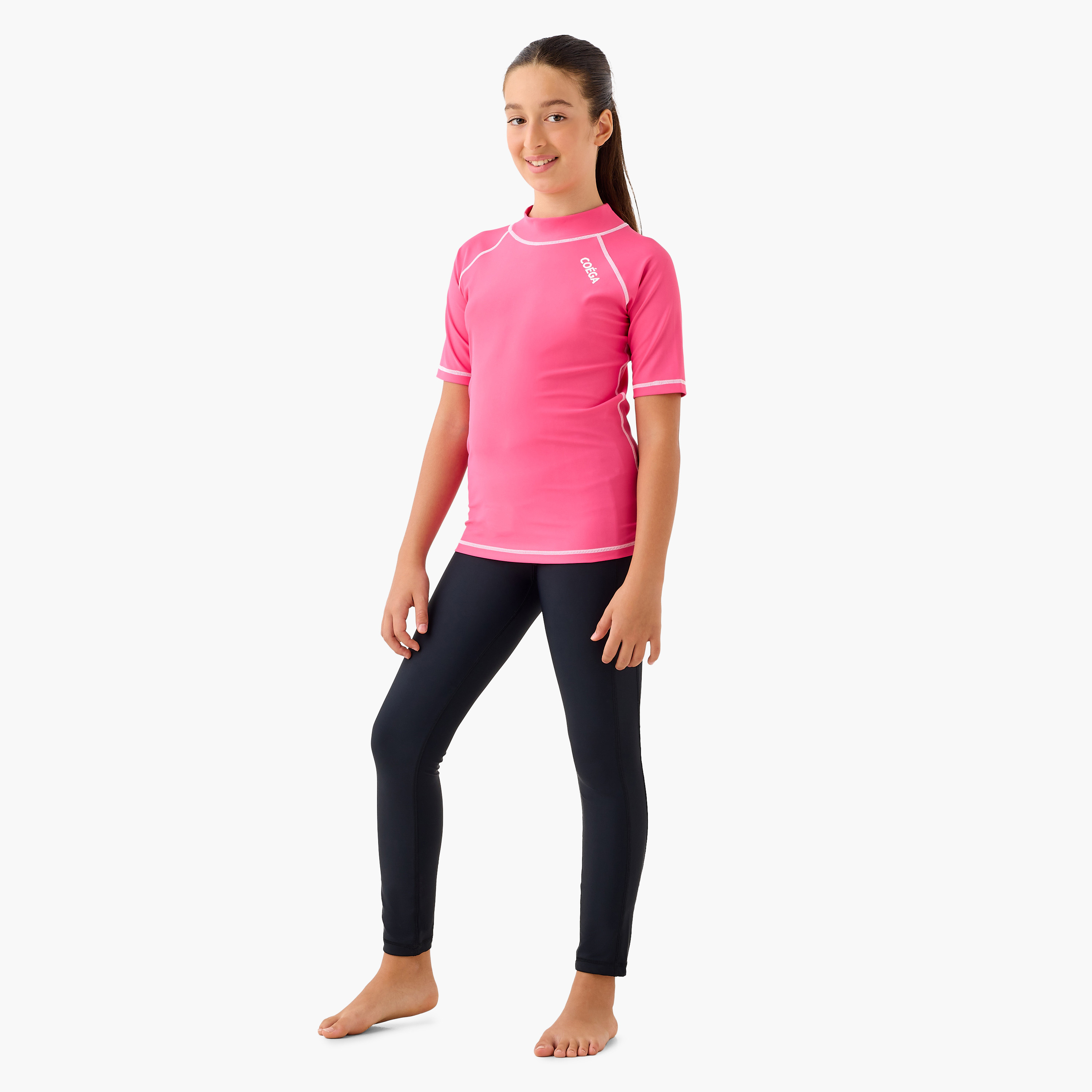  كولون ذو شبابي من كويغا للبنات بلون اسود-sports-girls-clothing-swimwear-image-2