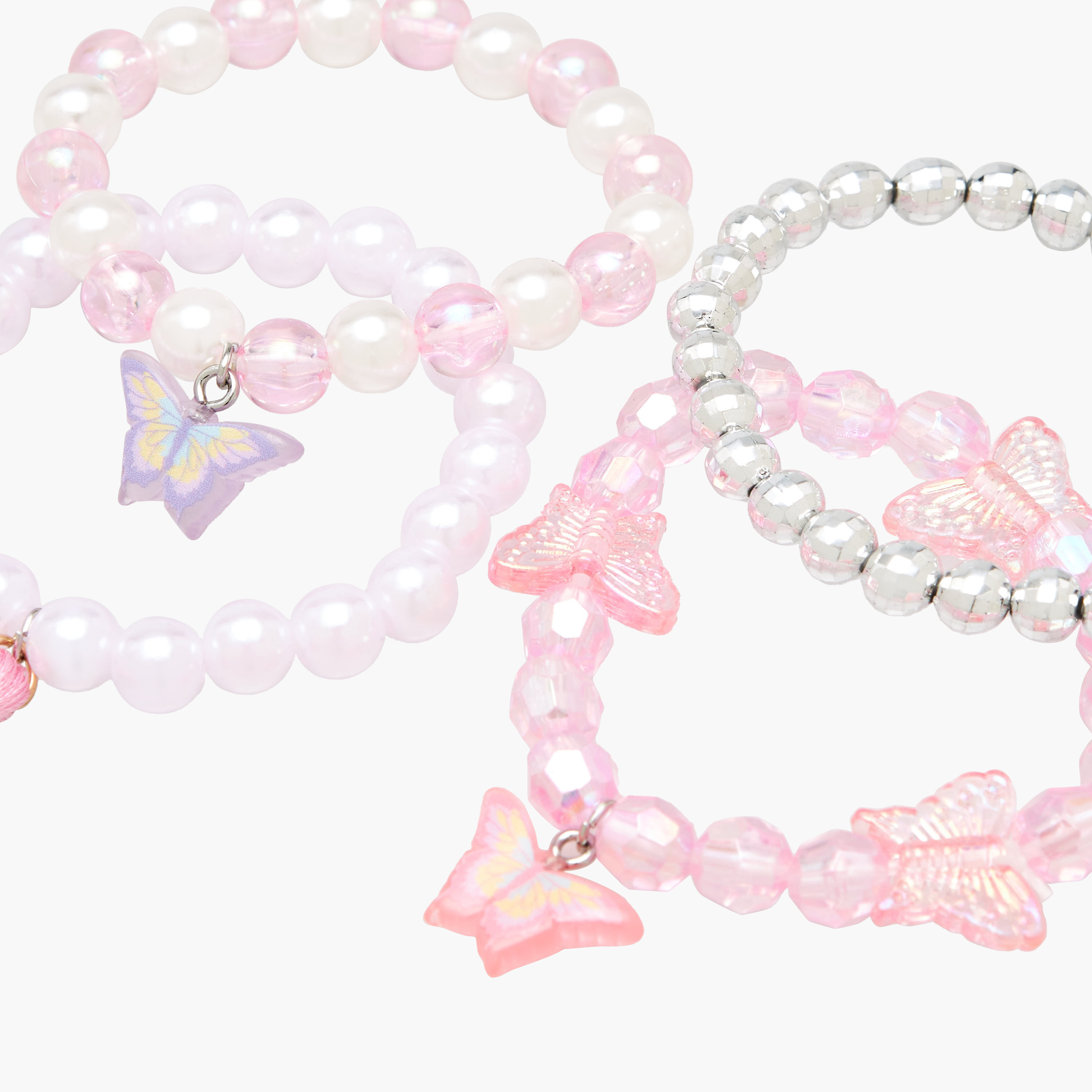 Flora Bella Bracelet with Embellishment - Set of 4-girls-accessories-jewellery-image-10