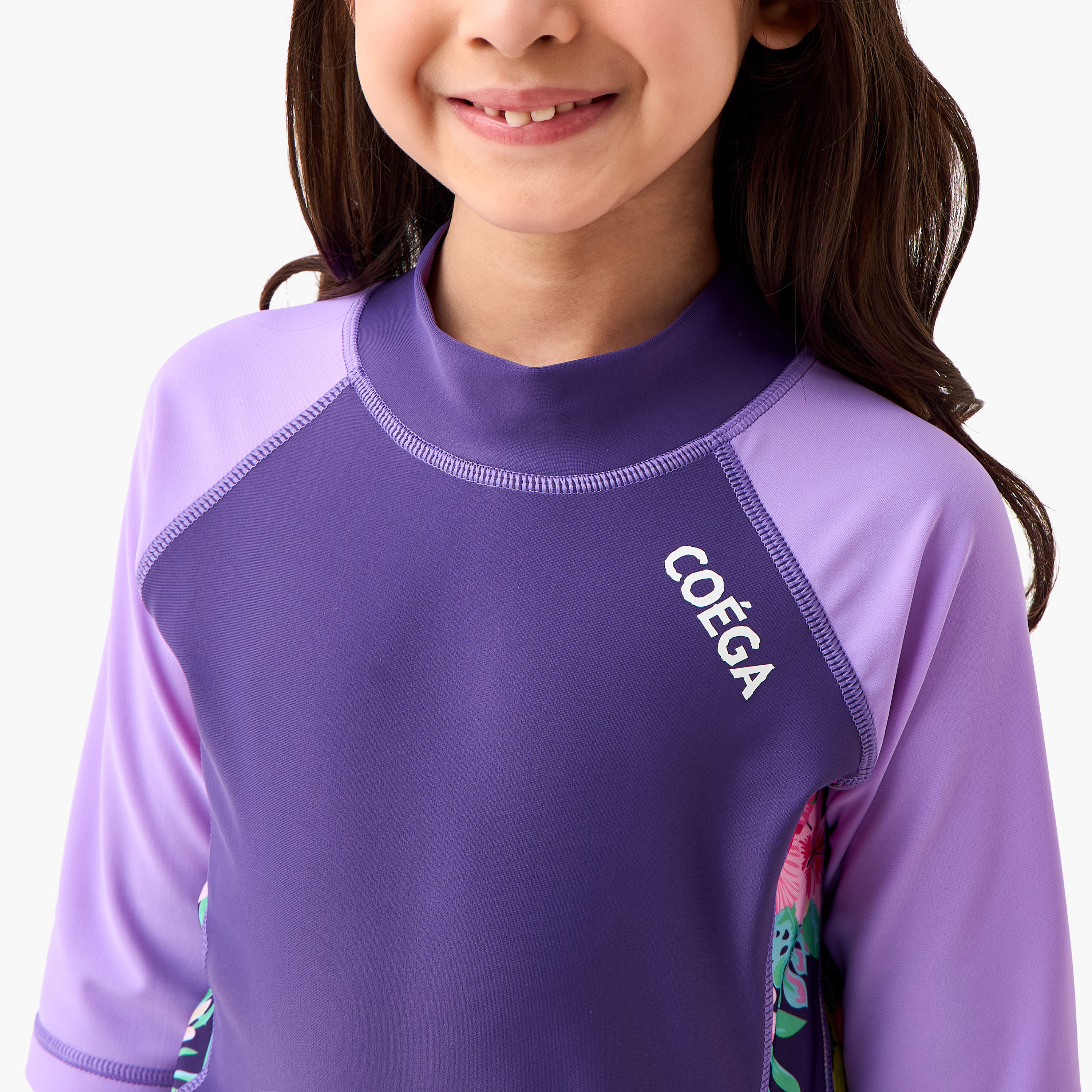 COEGA Girls Two-Piece Swimsuit, Purple Blue Tropical-sports-girls-clothing-swimwear-image-5