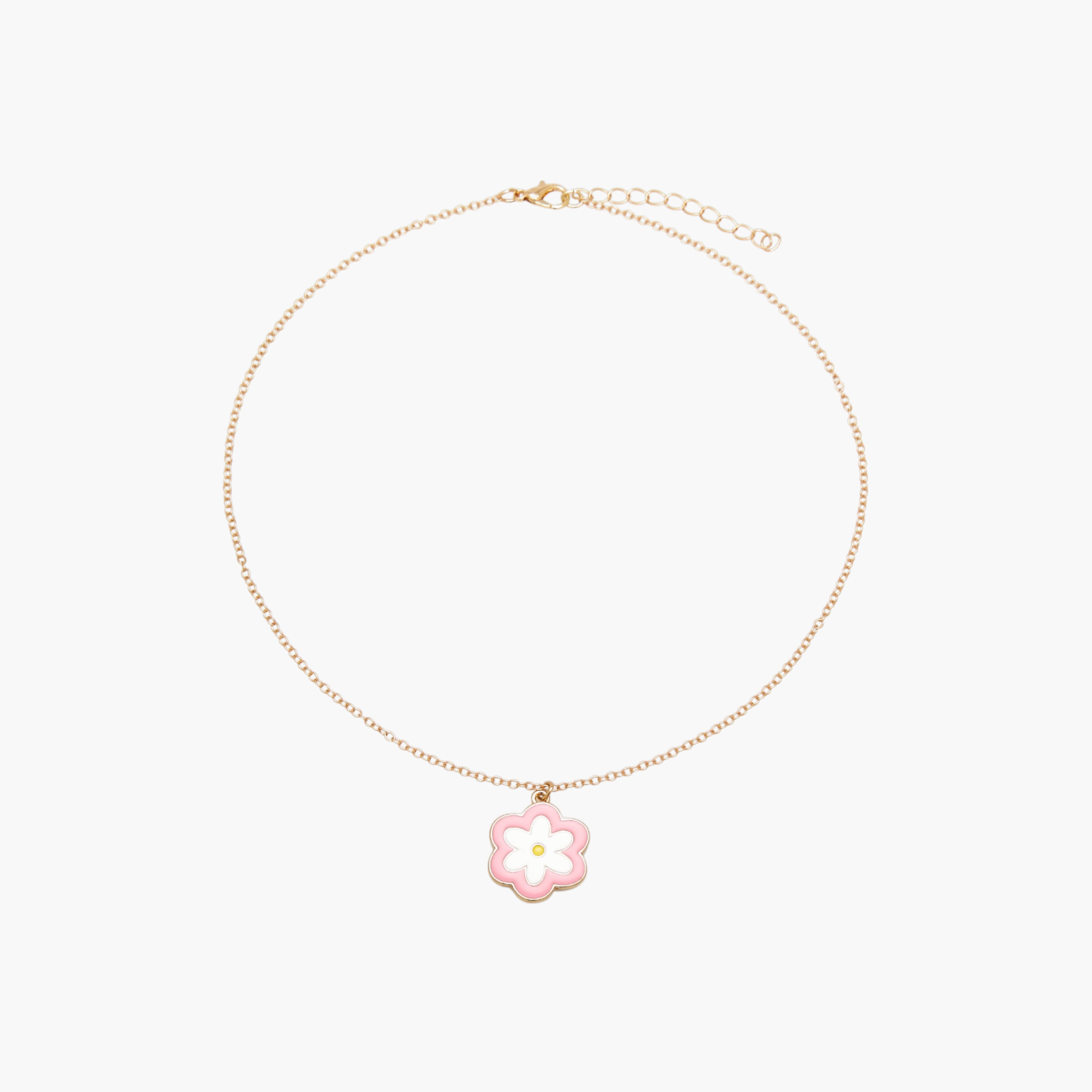 Flora Bella Jewellery Set with Floral Charm-girls-accessories-jewellery-image-3