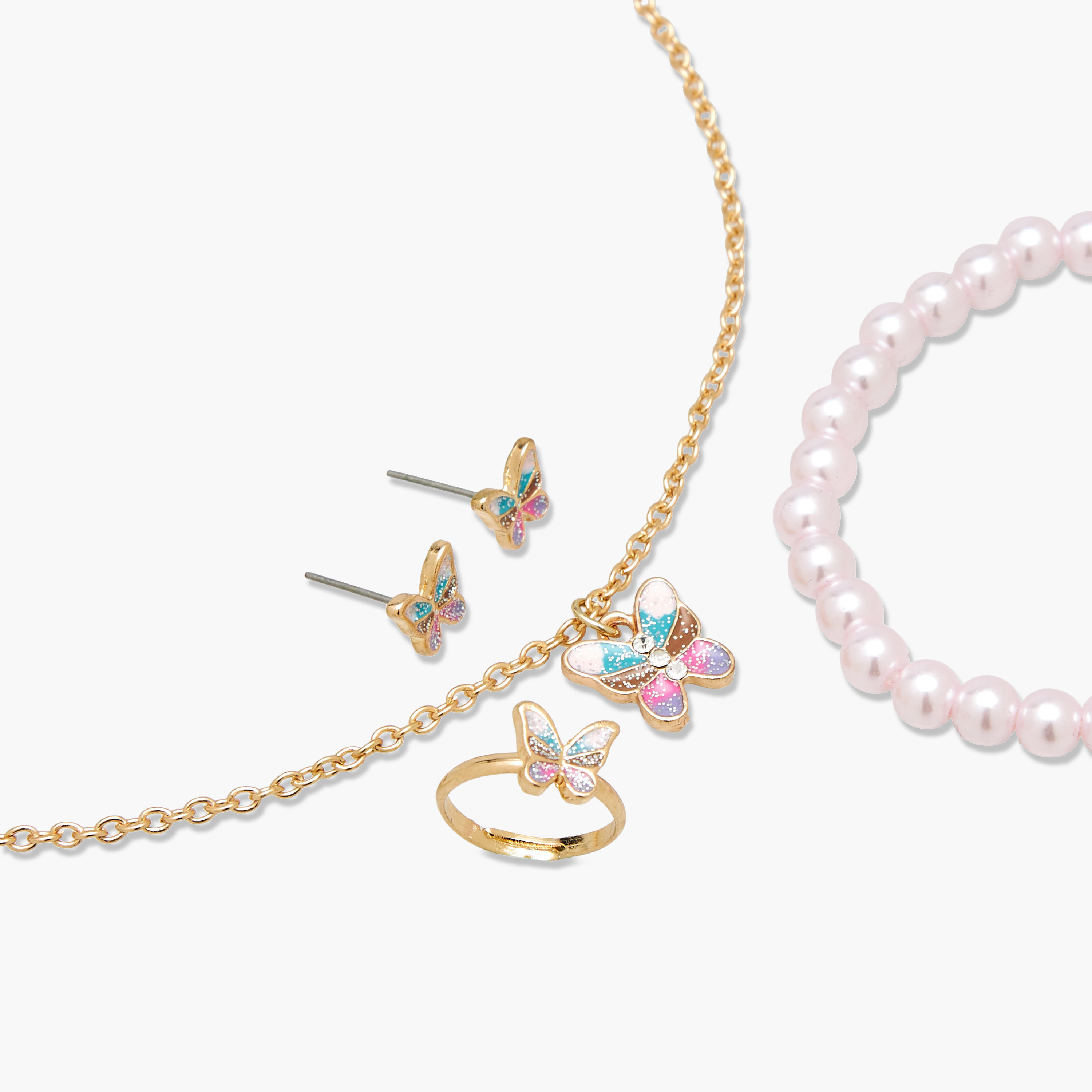 Flora Bella Jewellery Set with Butterfly Accent-girls-accessories-jewellery-image-4