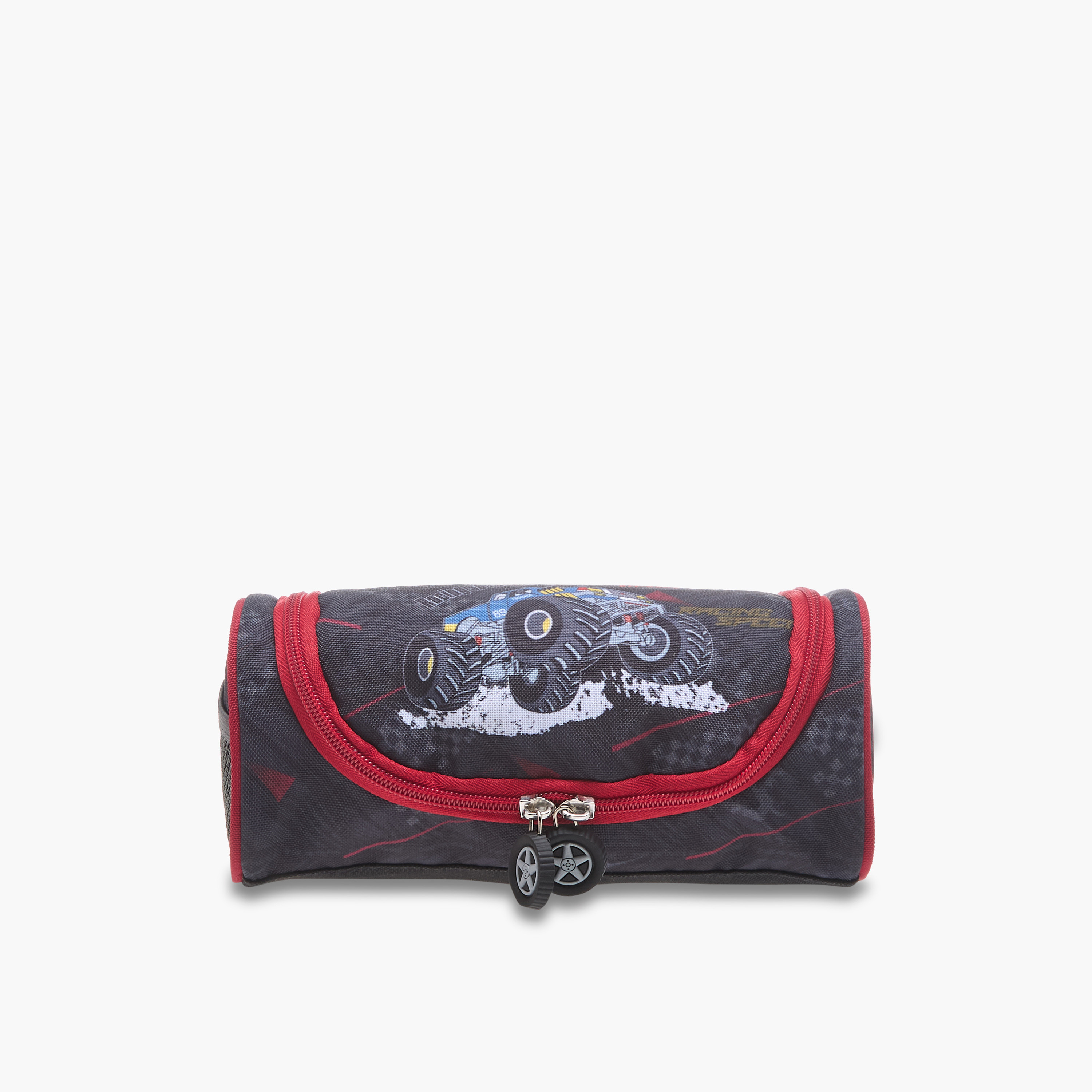 مقلمة بسحاب إغلاق وطبعات جرافيك من إل بي إل من شو إكسبرس-school-stationery-pencilcases-image-1