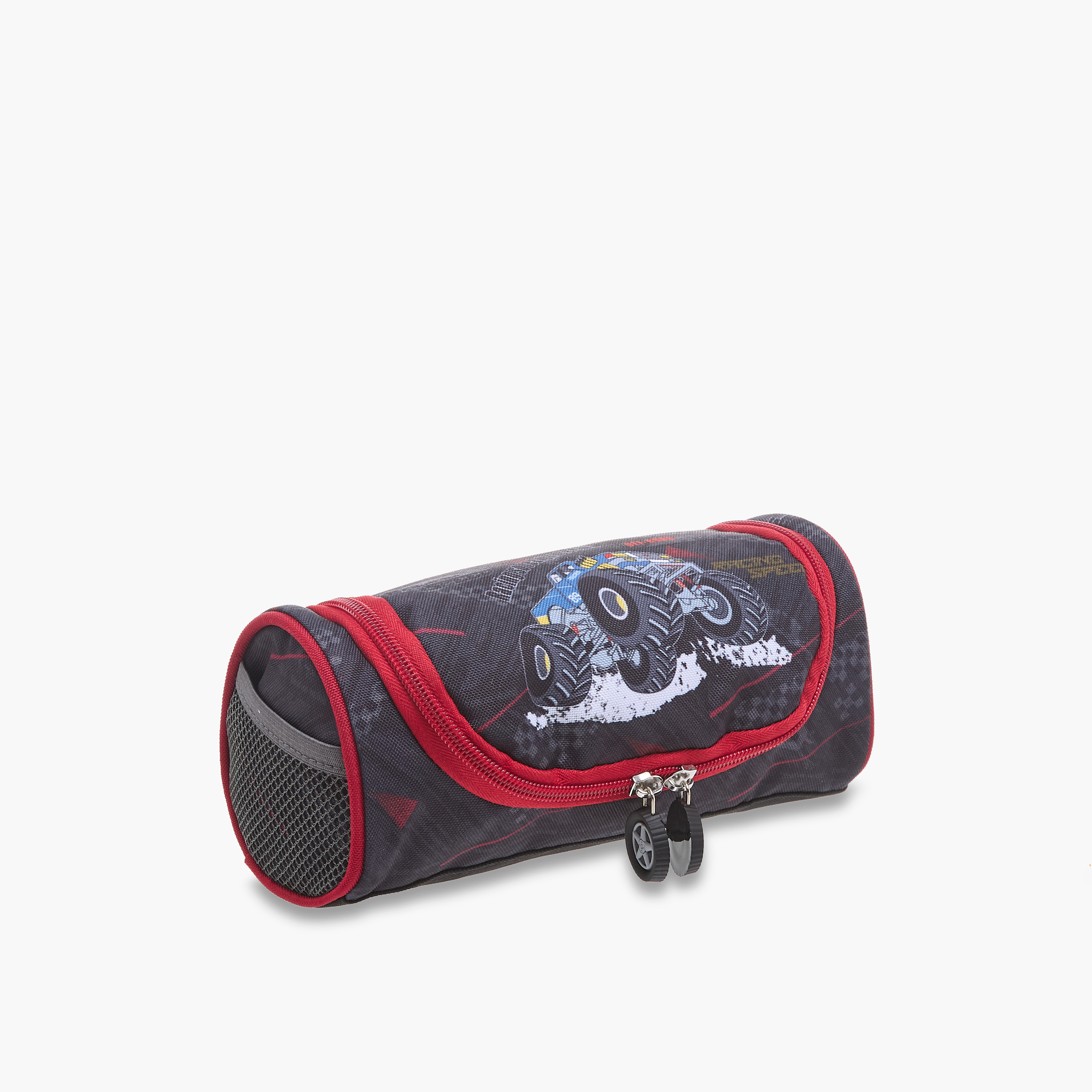 مقلمة بسحاب إغلاق وطبعات جرافيك من إل بي إل من شو إكسبرس-school-stationery-pencilcases-image-6