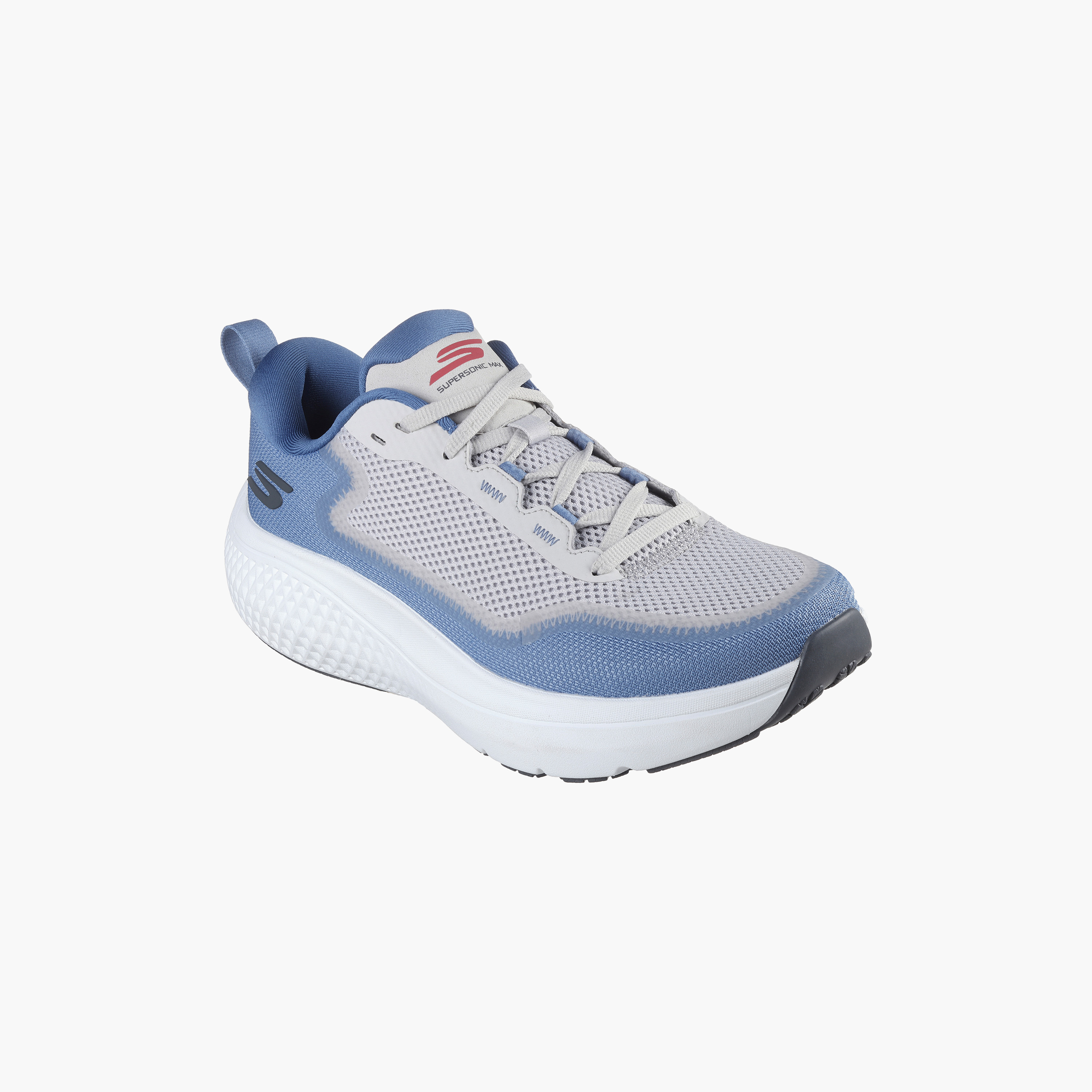 حذاء سكيتشرز ذو جو رن سوبرسونيك ماكس برباط للرجال 246086 | OE-sports-men-shoes-image-1