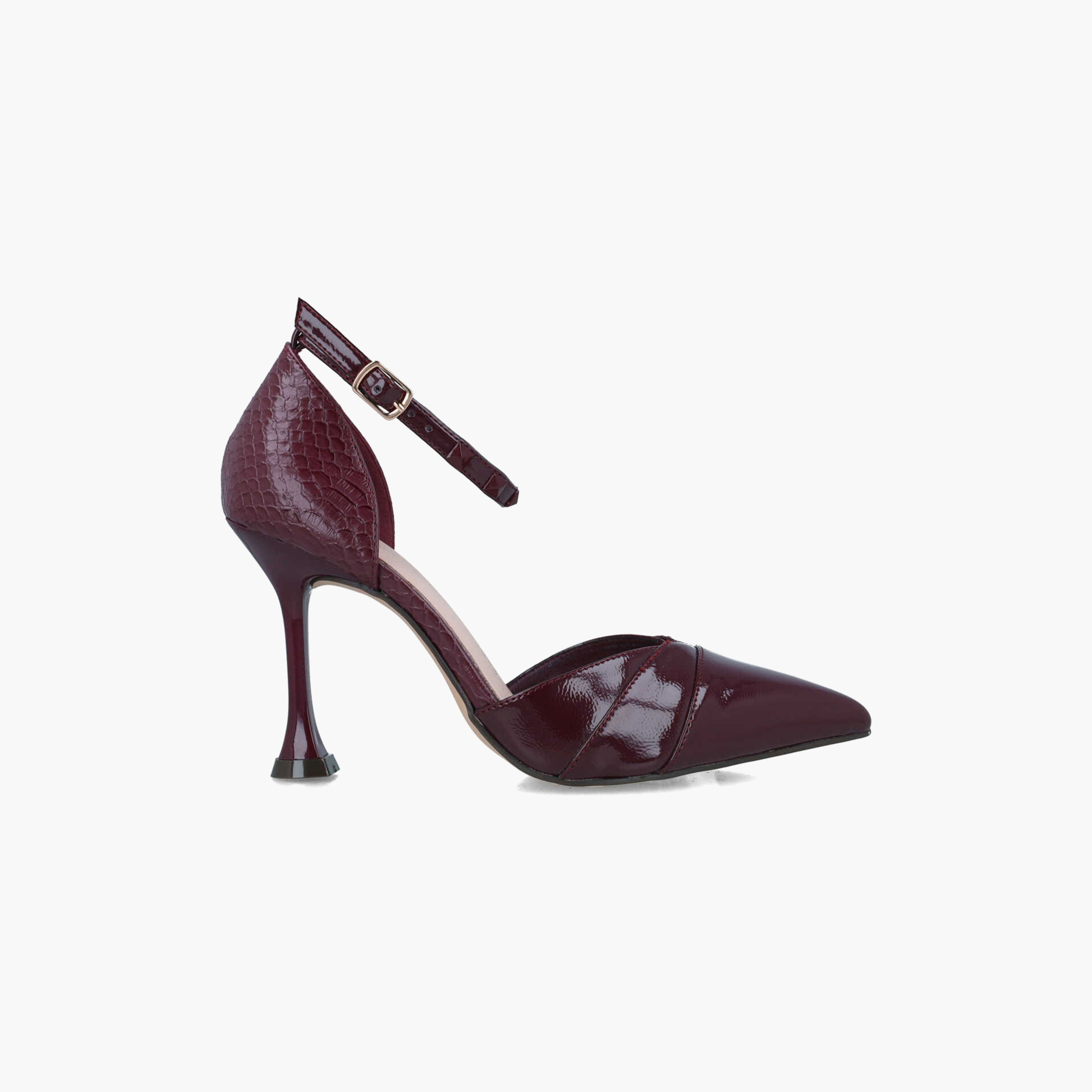 دورساي بامبز نسائي بكعب واسع مع رباط للكاحل من مينبور-women-shoes-heels-image-2