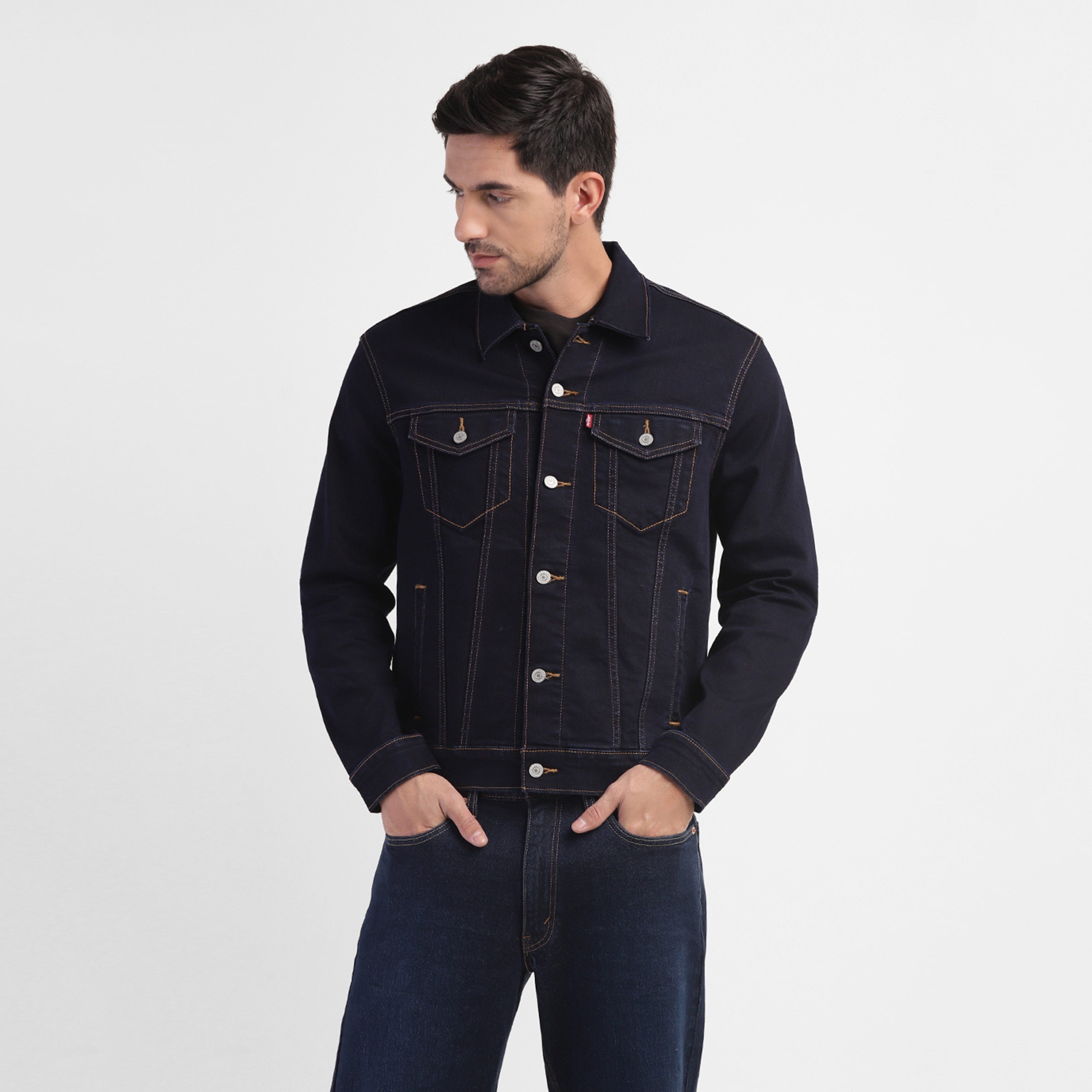 Levi's Plain Denim Trucker Jacket-men-clothing-jacketsandblazers-jackets-image-5