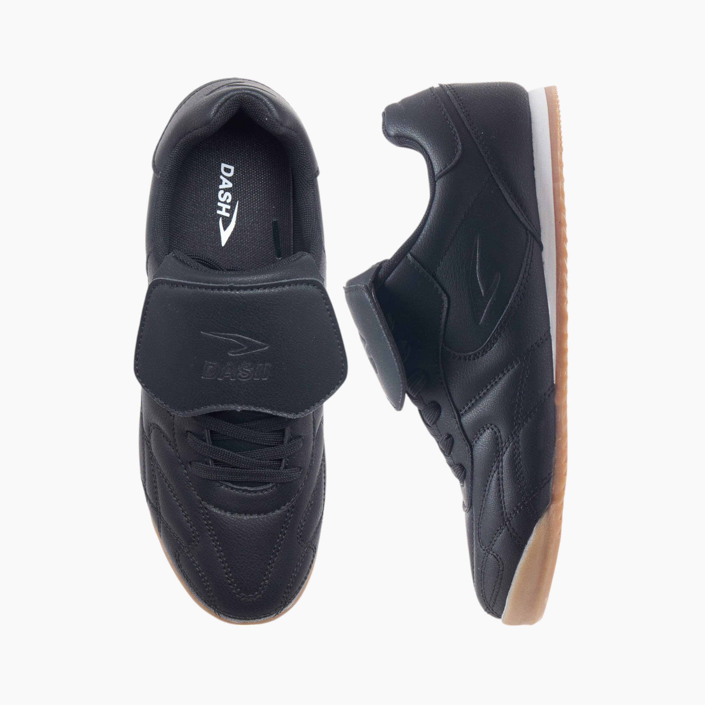 Dash Flap Detail Lace-Up Sneakers-men-shoes-sneakers-image-6