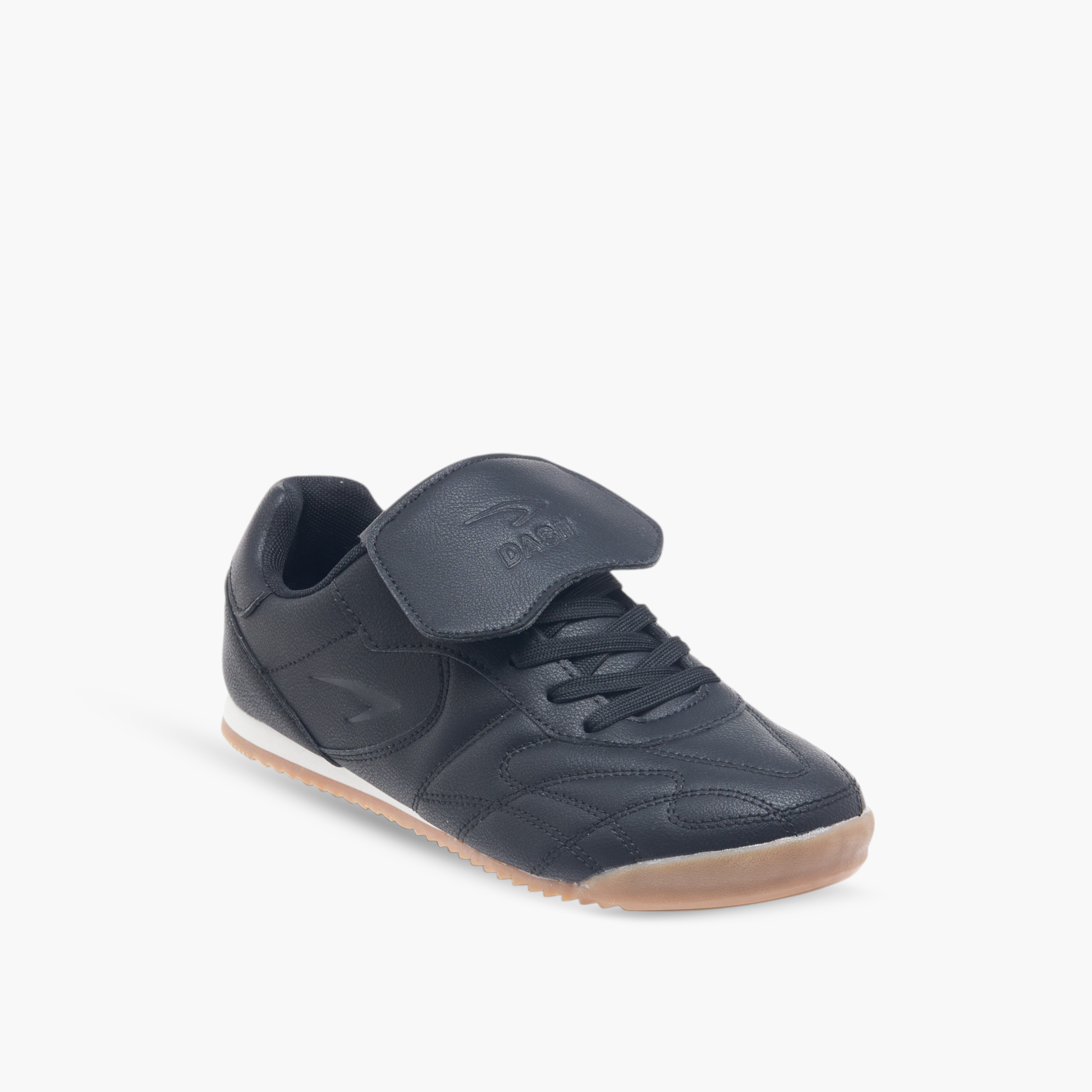حذاء سنيكرز برباط إغلاق وتفاصيل طية من داش-men-shoes-sneakers-image-2