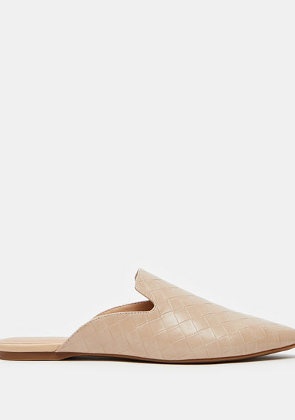 Celeste Women's Textured Slip-On Mules-Women%27s Casual Shoes-image-0