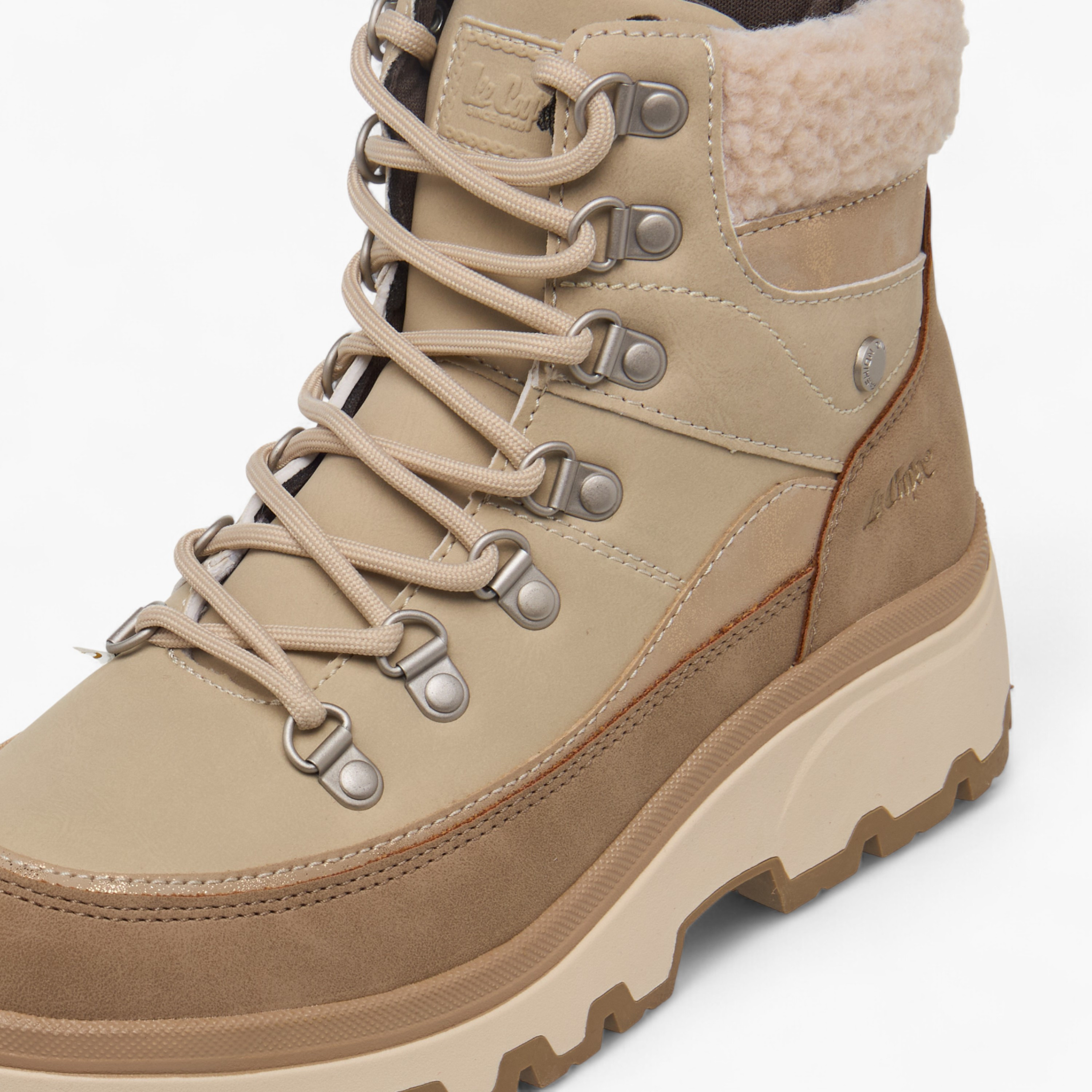 Lee Copper Women Lace-Up Ankle Boots-women-shoes-boots-image-5