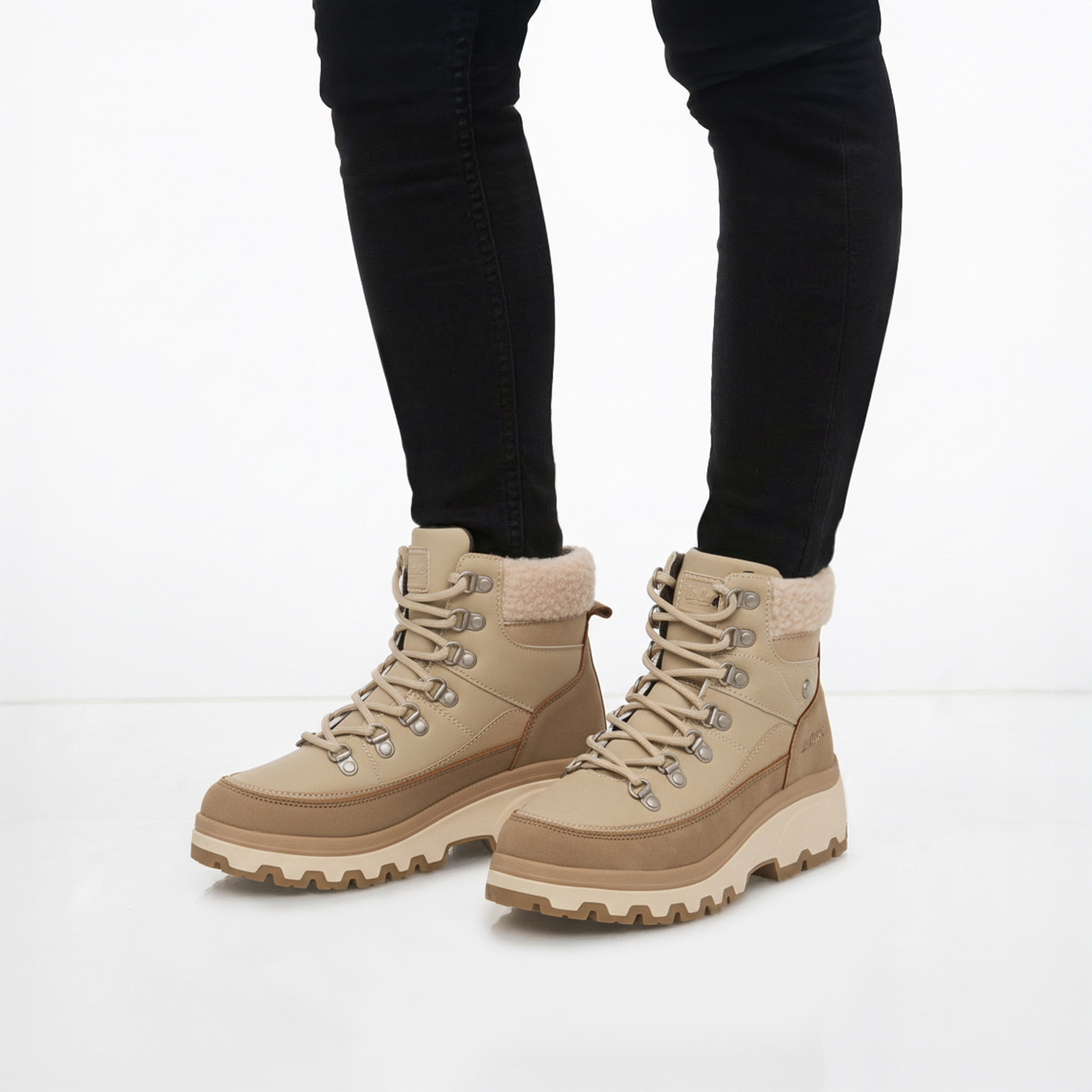 Lee Copper Women Lace-Up Ankle Boots-women-shoes-boots-image-2