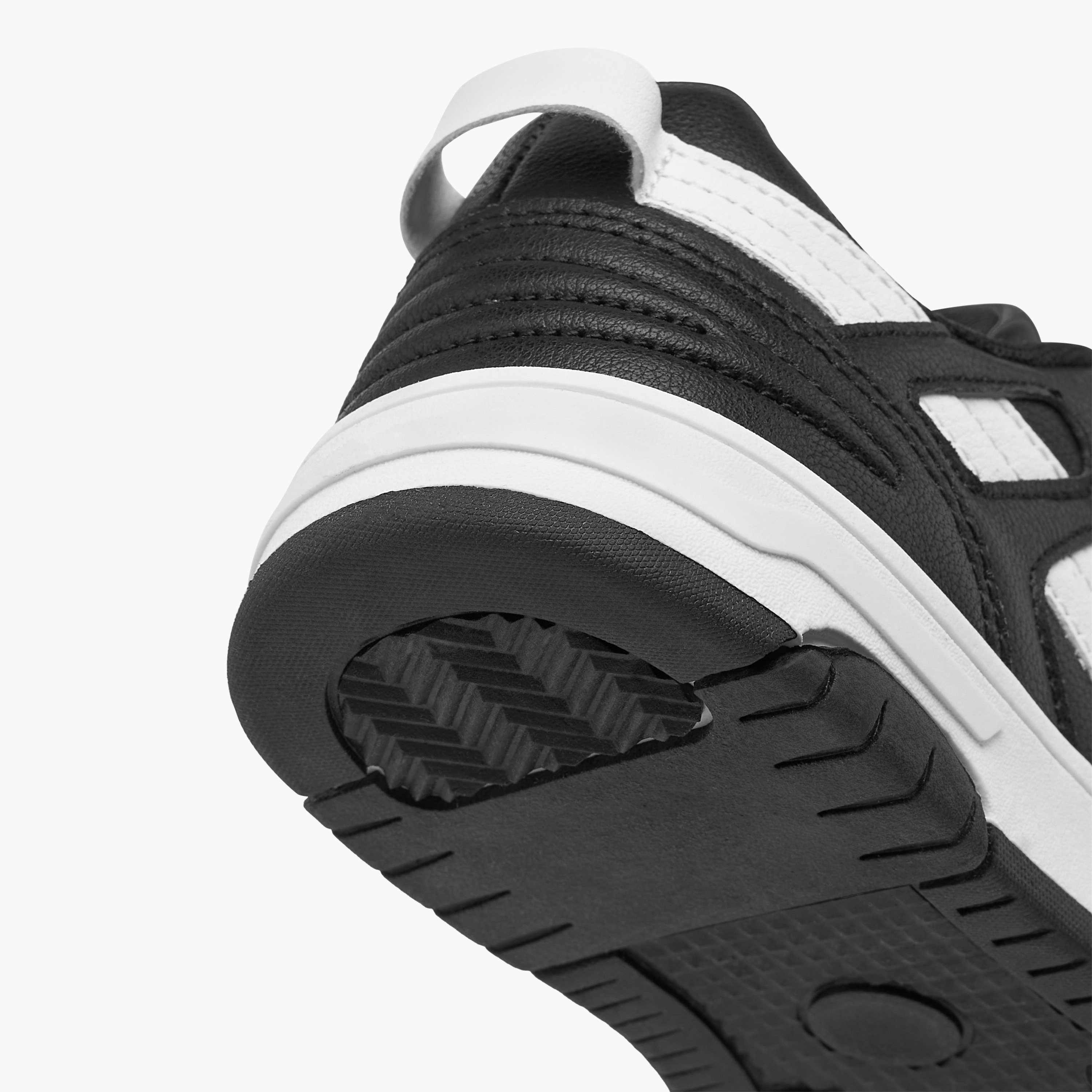Mister Duchini Panelled Sneakers with Hook and Loop Closure-boys-shoes-schoolshoes-image-5