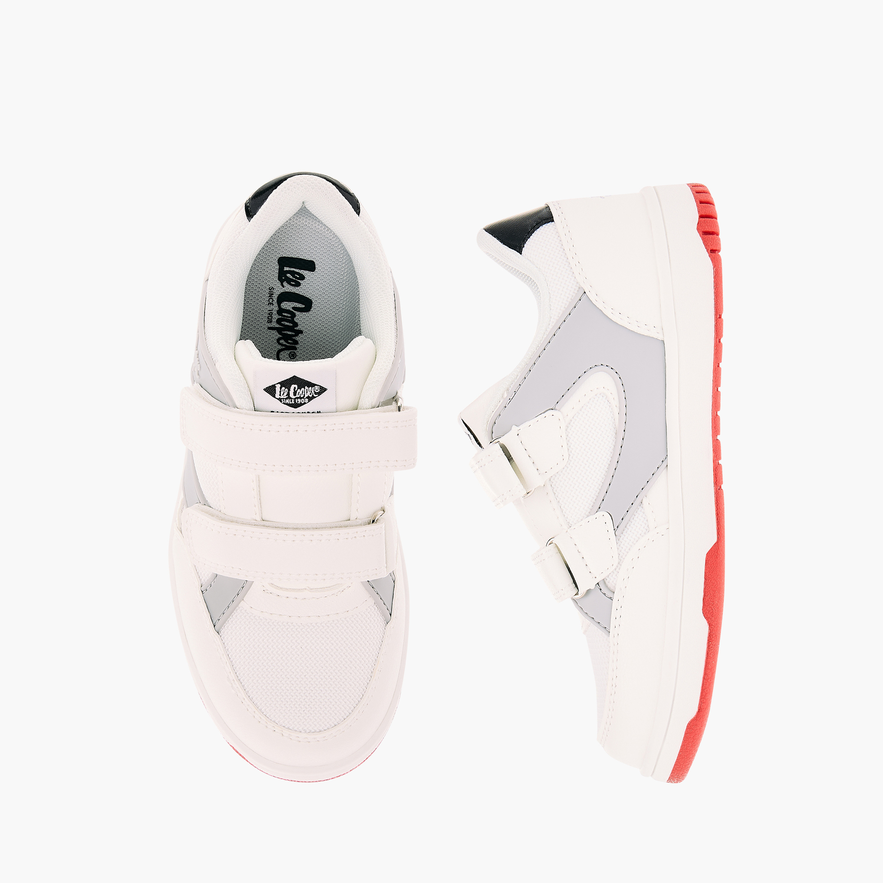 حذاء متعدد التصاميم بشريط إغلاق لاصق للأولاد من لي كوبر-boys-shoes-schoolshoes-image-1