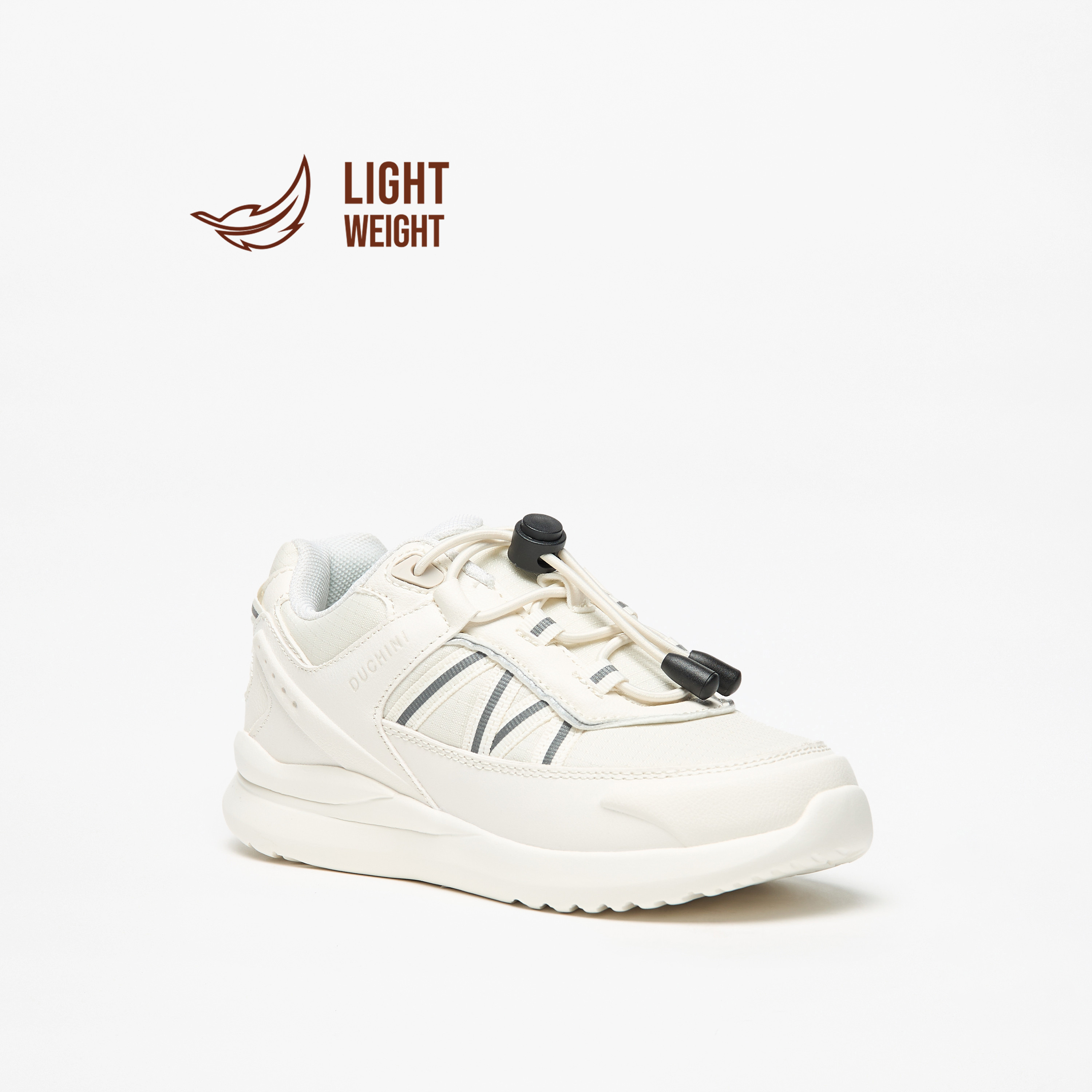 Mister Duchini Kids' Panelled Lightweight Sneakers with Drawstring Lace Closure-boys-shoes-schoolshoes-image-1