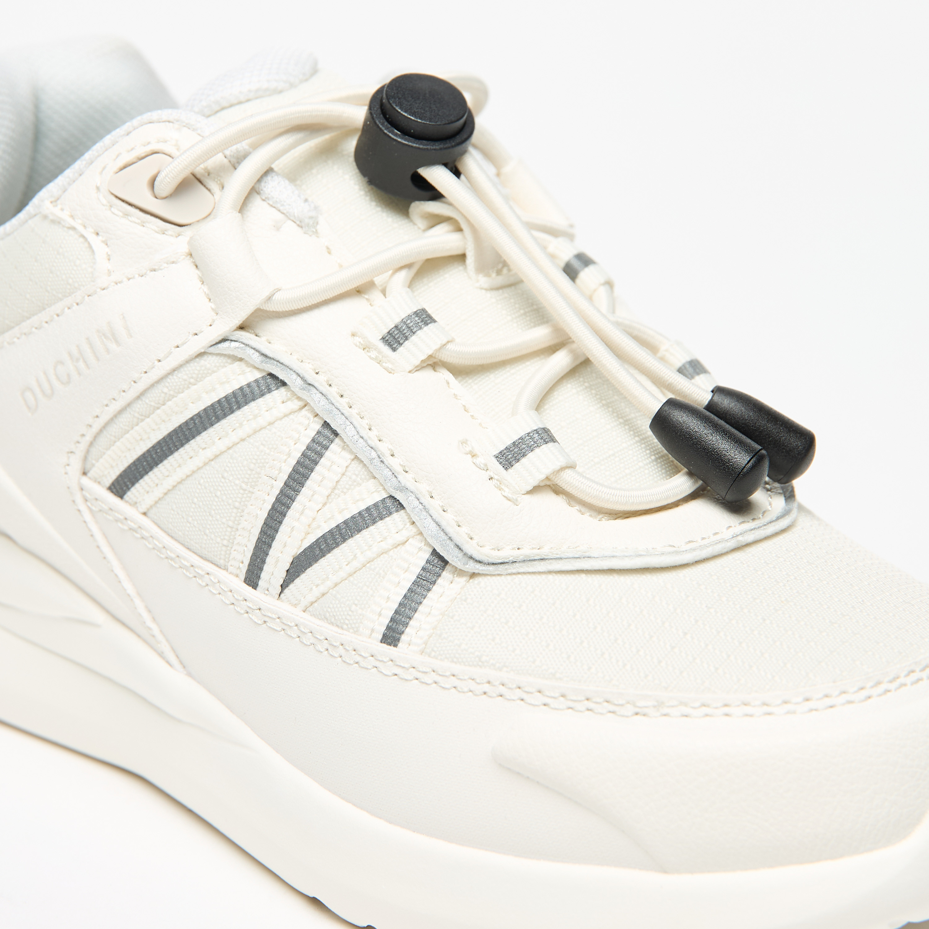 Mister Duchini Kids' Panelled Lightweight Sneakers with Drawstring Lace Closure-boys-shoes-schoolshoes-image-5