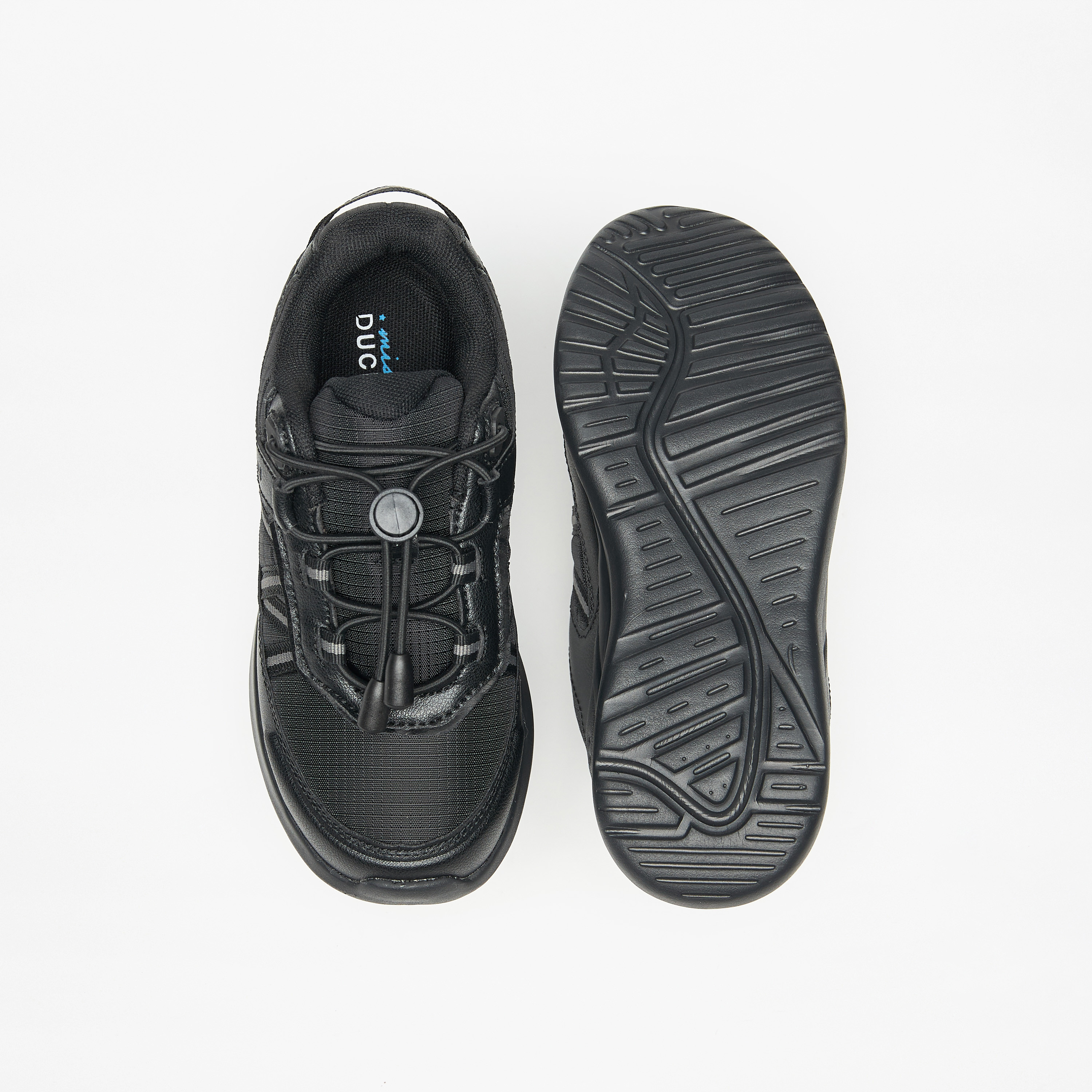 Mister Duchini Kids' Panelled Lightweight Sneakers with Drawstring Lace Closure-boys-shoes-schoolshoes-image-9