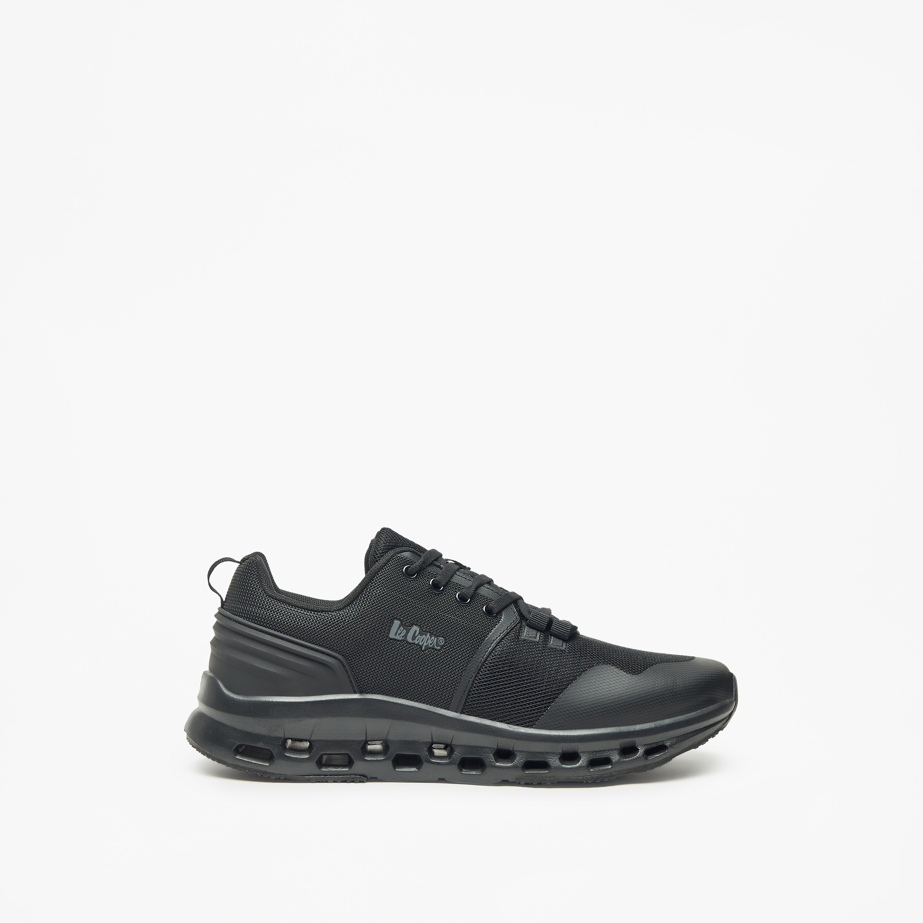 حذاء سنيكرز سادة بكاحل منخفض ورباط إغلاق للرجال من لي كوبر-men-shoes-sneakers-image-8
