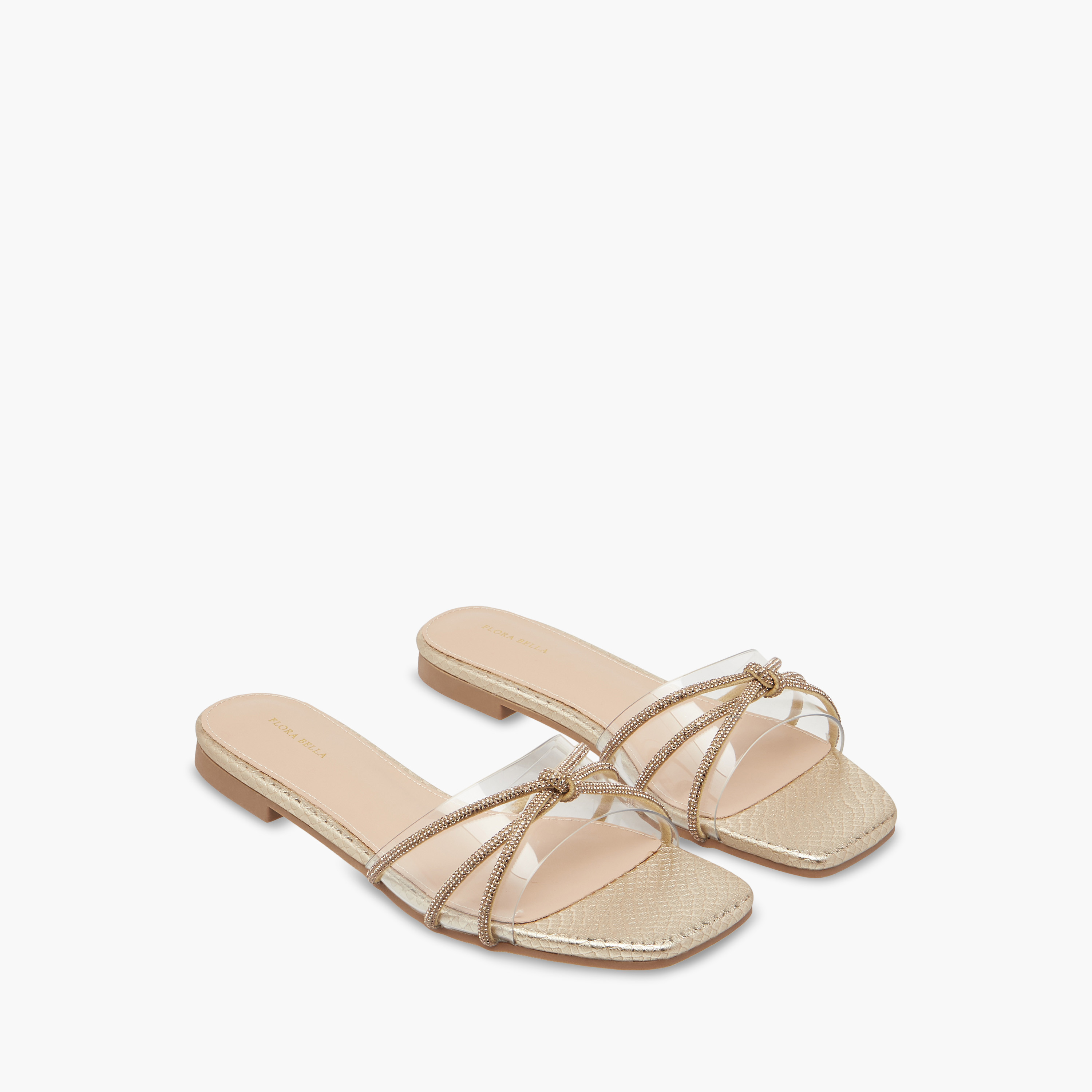 Flora Bella Embellished Slip-On Sandals-women-shoes-flats-sandals-image-1