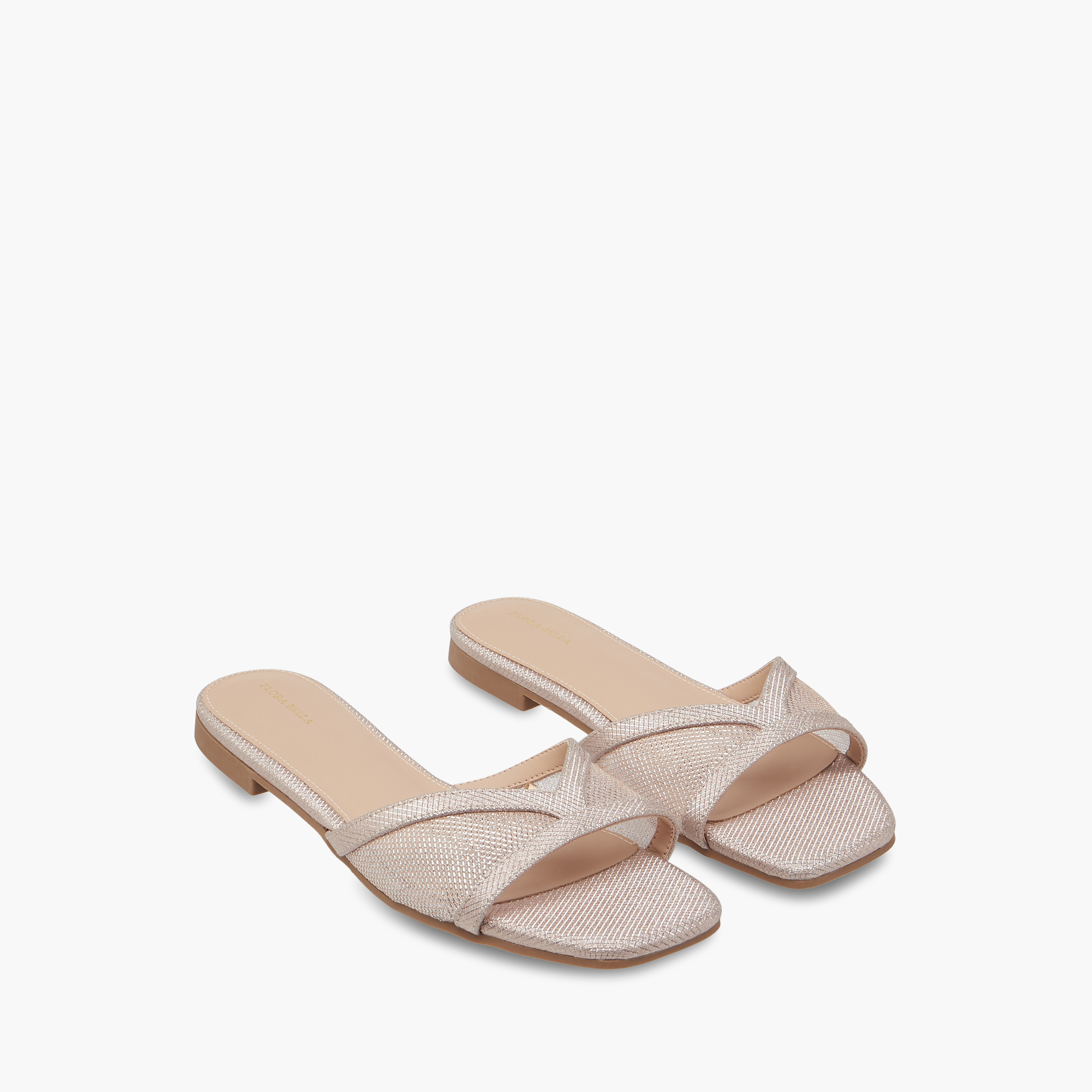 Flora Bella Textured Slip-On Sandals-women-shoes-flats-sandals-image-1