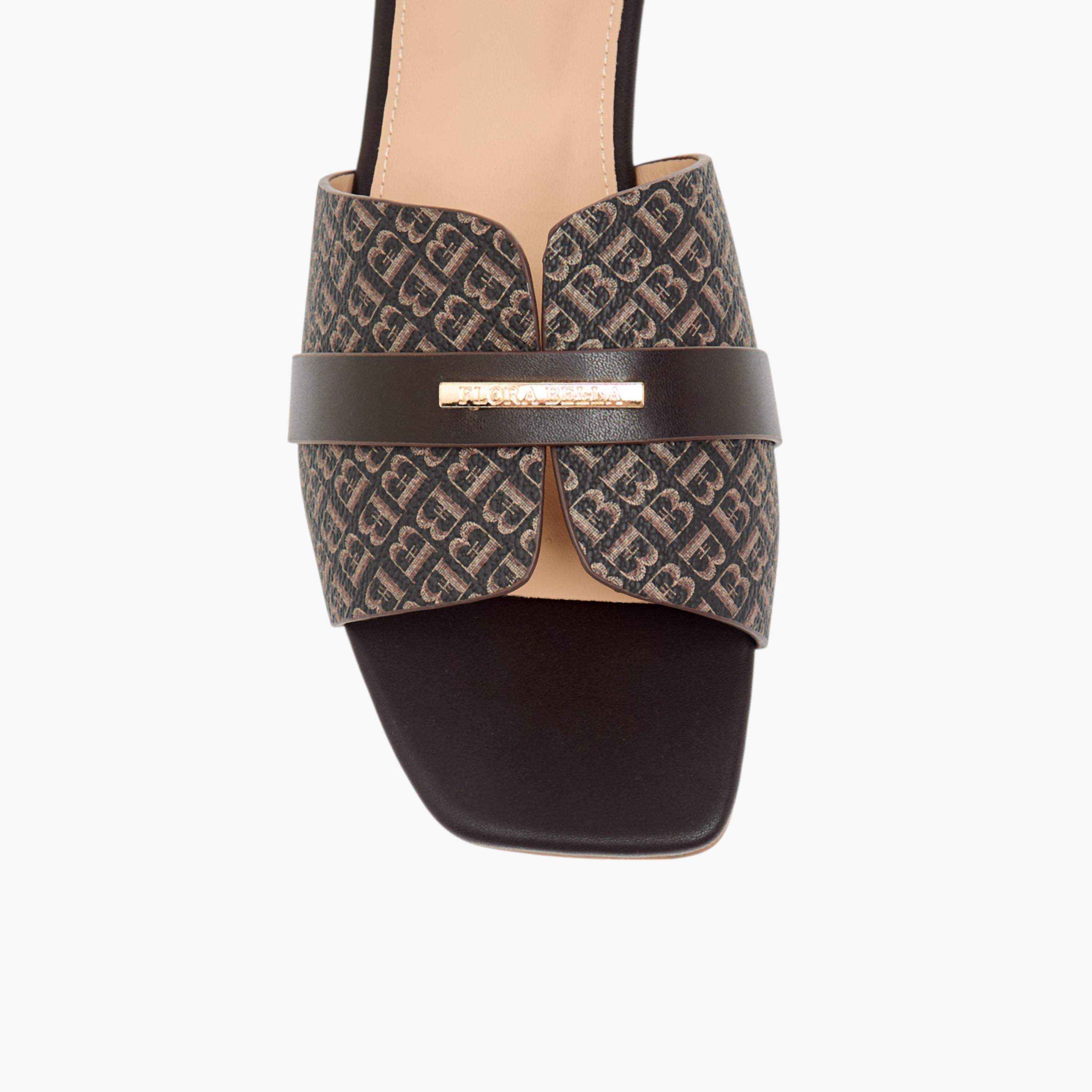 Flora Bella Monogram Print Slip-On Sandals-women-shoes-flats-sandals-image-4