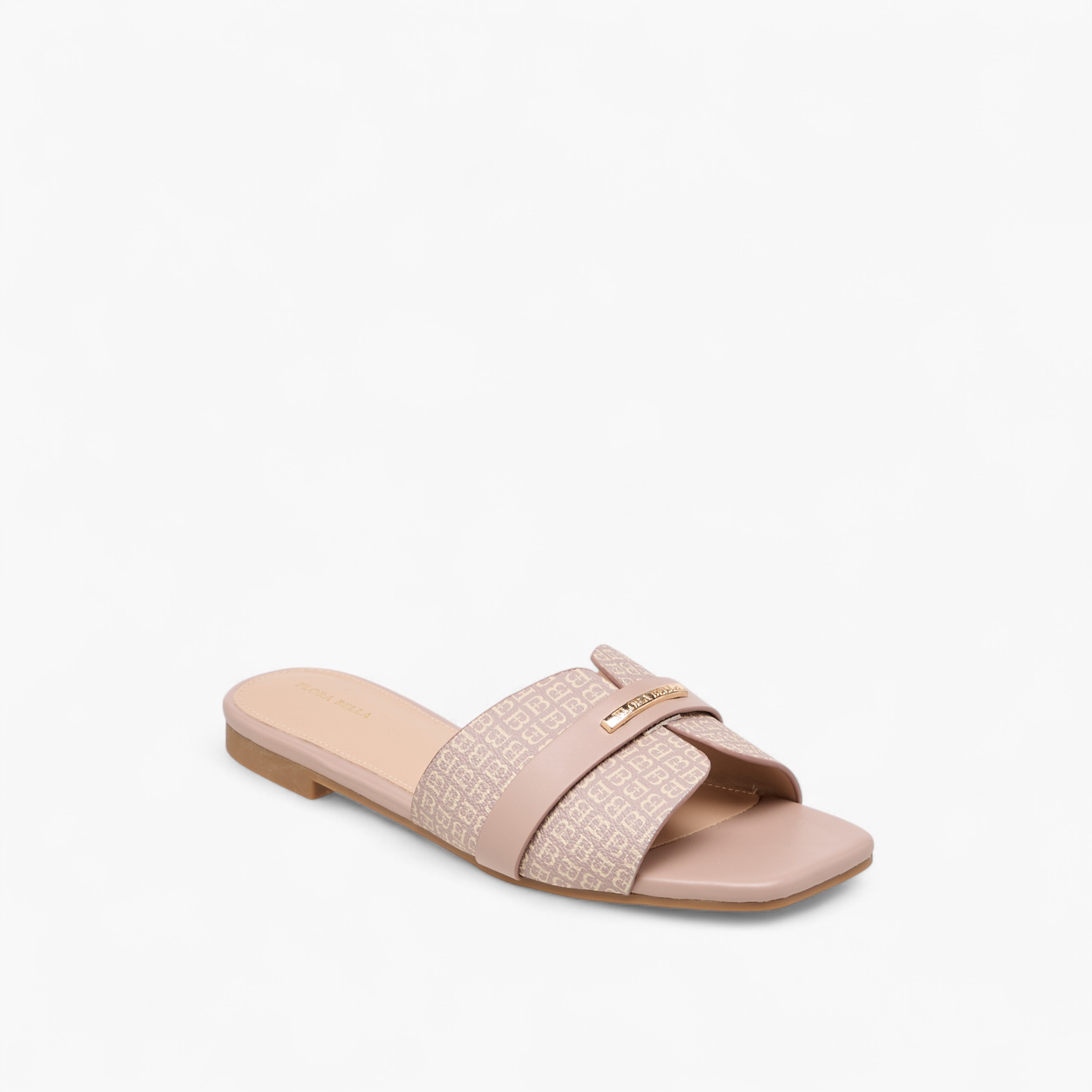 Flora Bella Monogram Print Slip-On Flat Sandals-women-shoes-flats-sandals-image-2