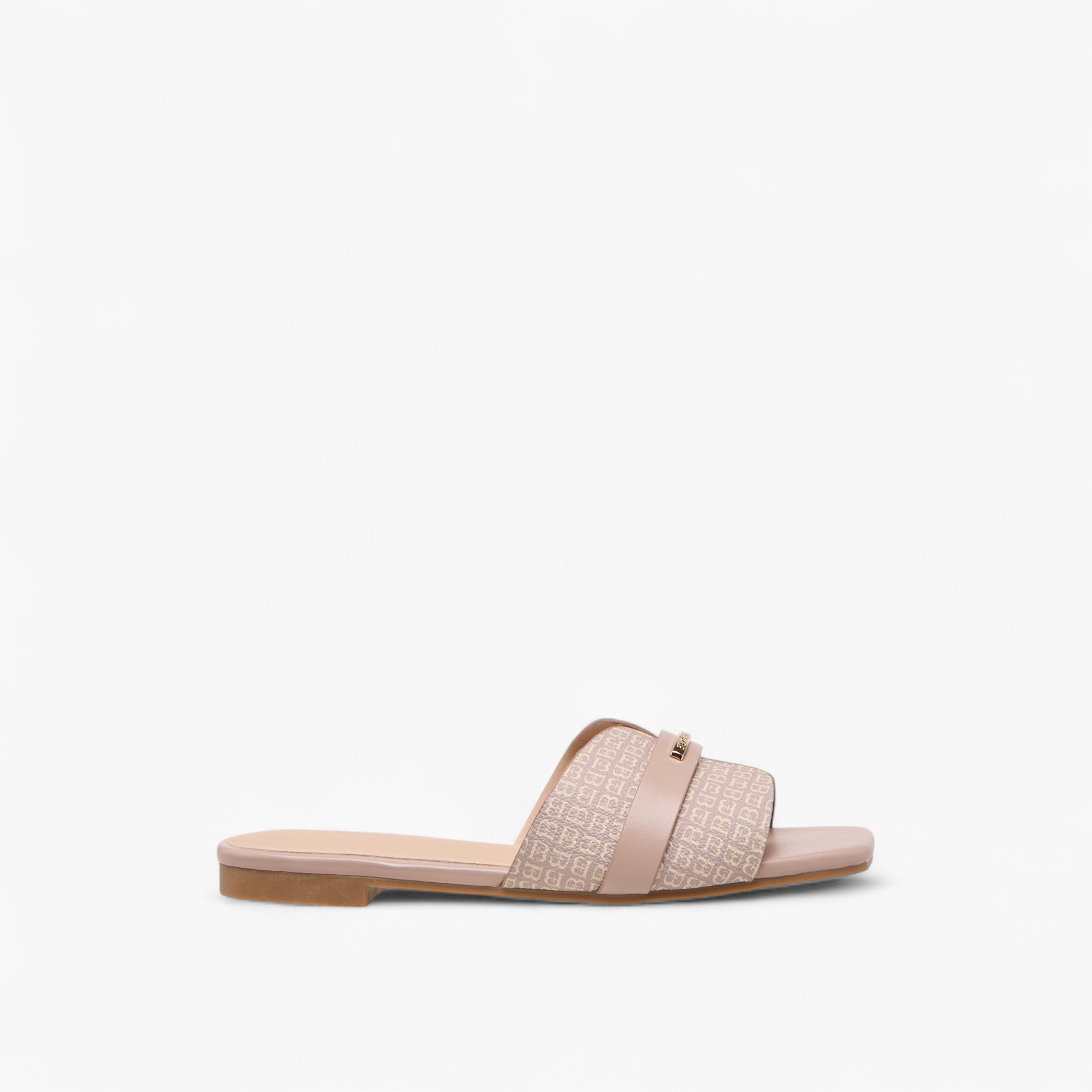 صندل مسطح سهل الارتداء بطبعات مونوجرام من فلورا بيلا-women-shoes-flats-sandals-image-3