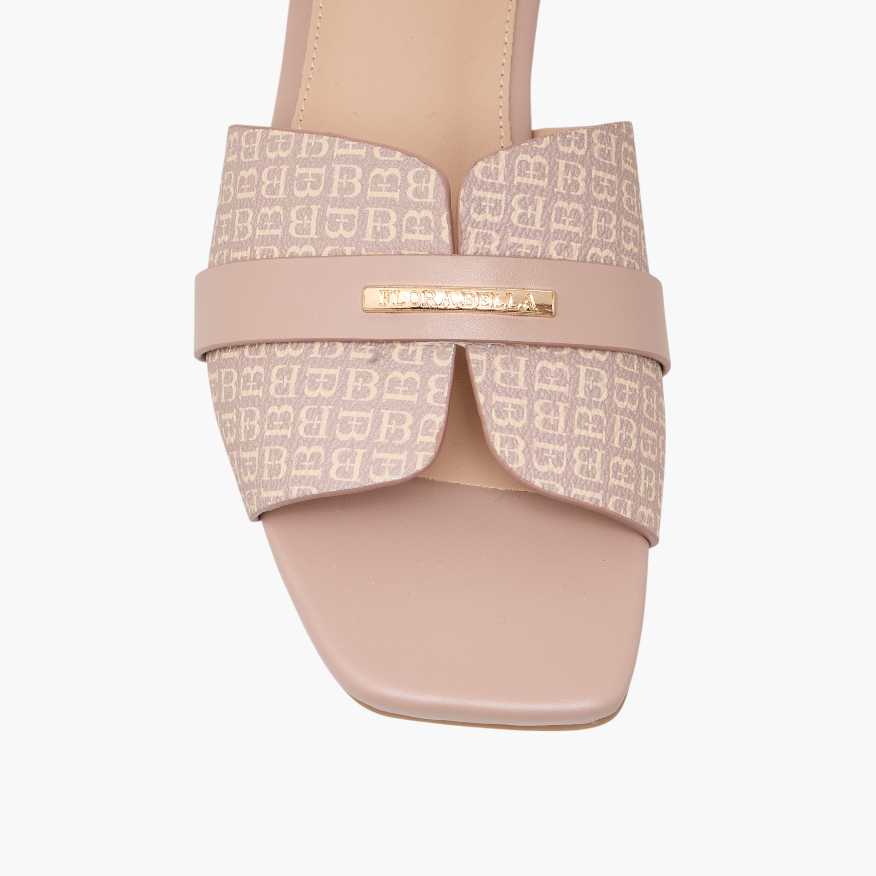 صندل مسطح سهل الارتداء بطبعات مونوجرام من فلورا بيلا-women-shoes-flats-sandals-image-4
