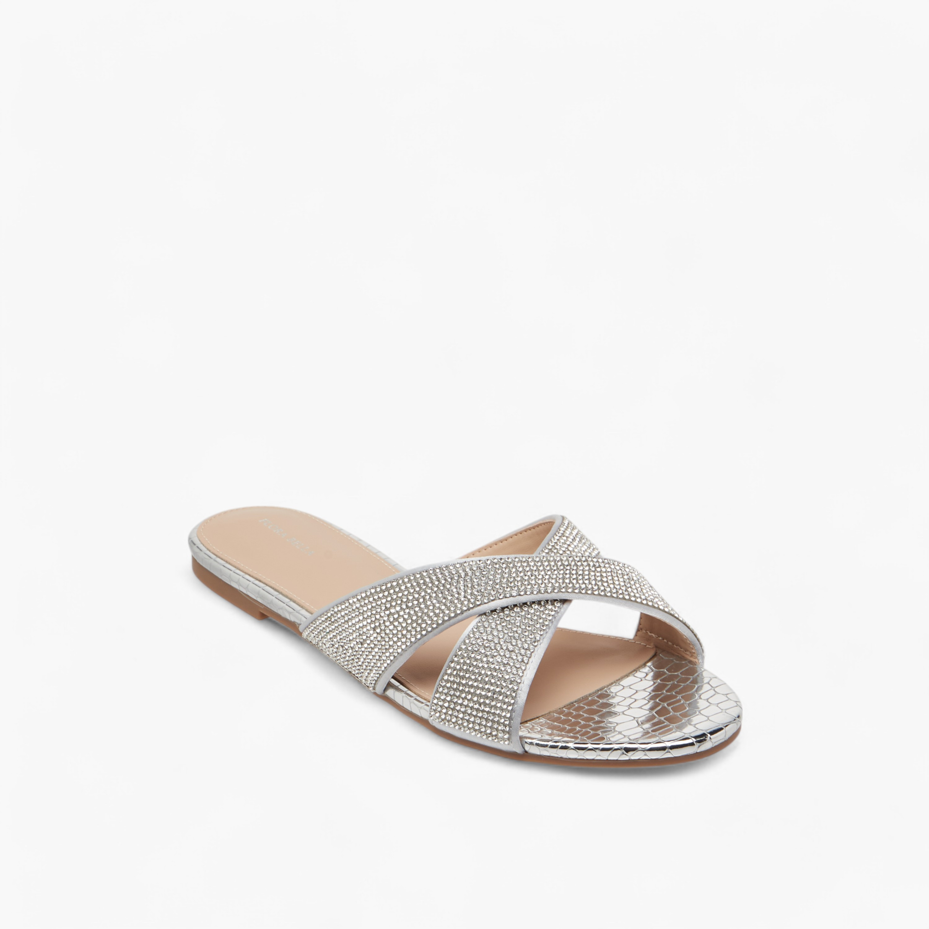 Flora Bella Embellished Cross Strap Slip-On Flat Sandals-women-shoes-flats-sandals-image-2
