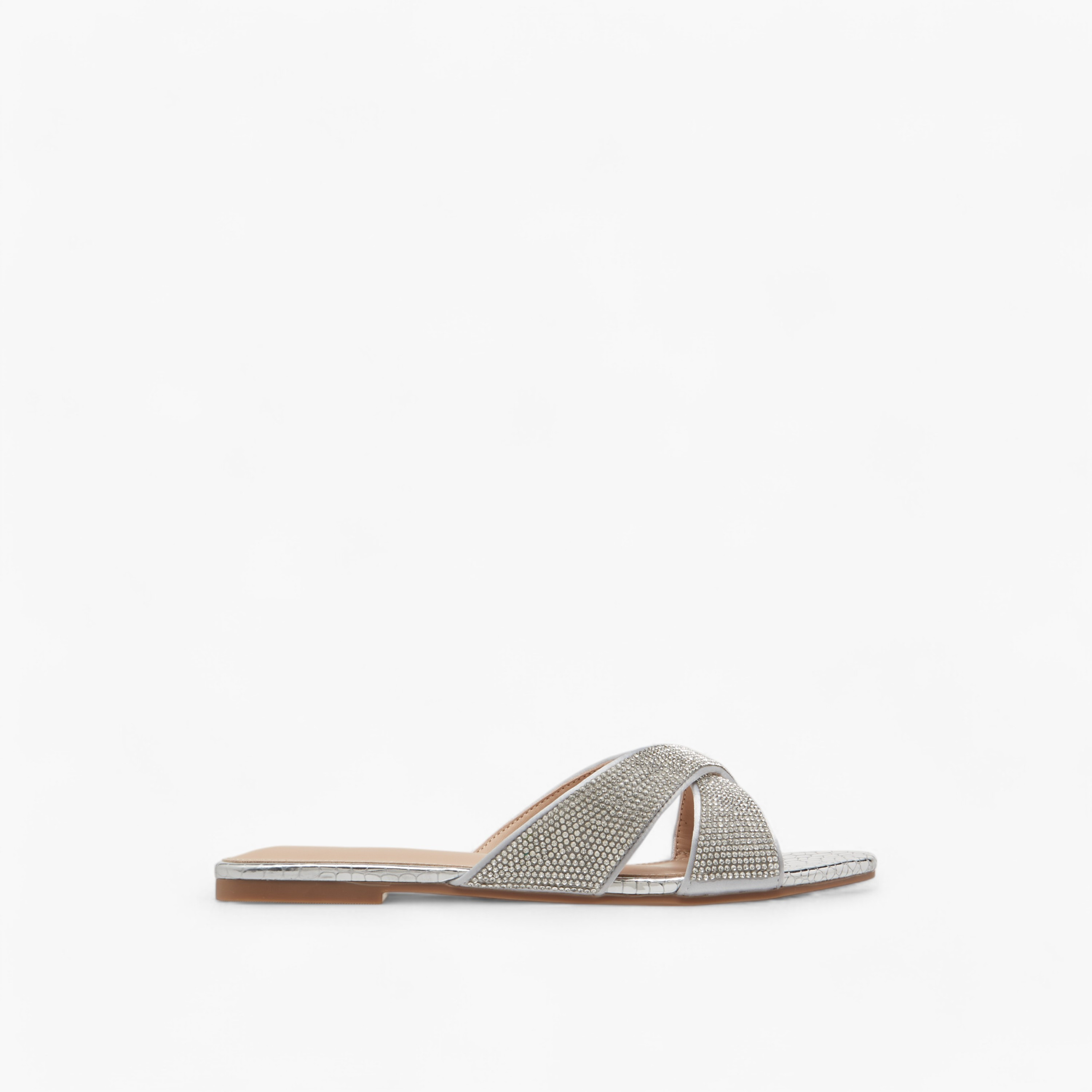 Flora Bella Embellished Cross Strap Slip-On Flat Sandals-women-shoes-flats-sandals-image-3