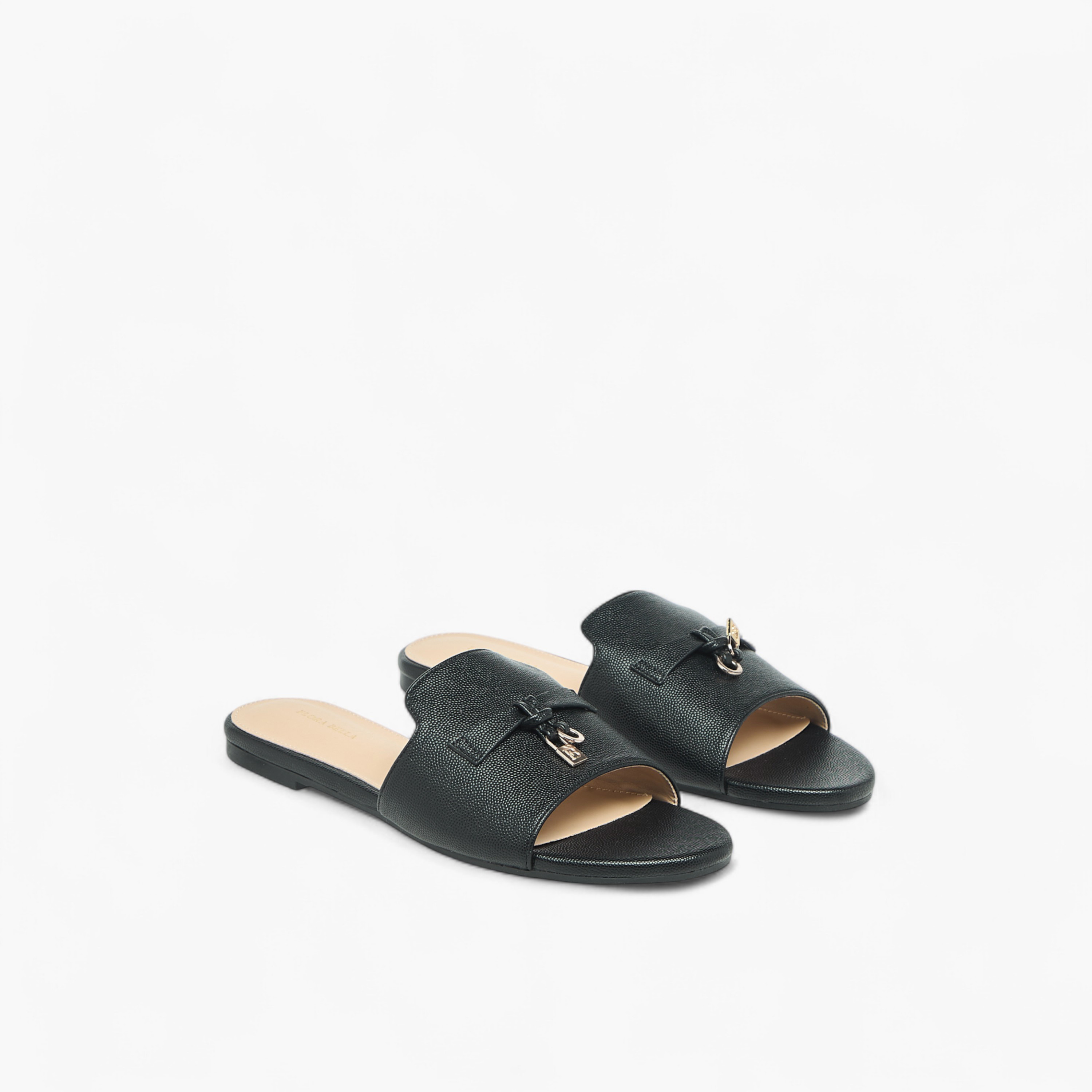 Flora Bella Lock Accent Slip-On Sandals-women-shoes-flats-sandals-image-1