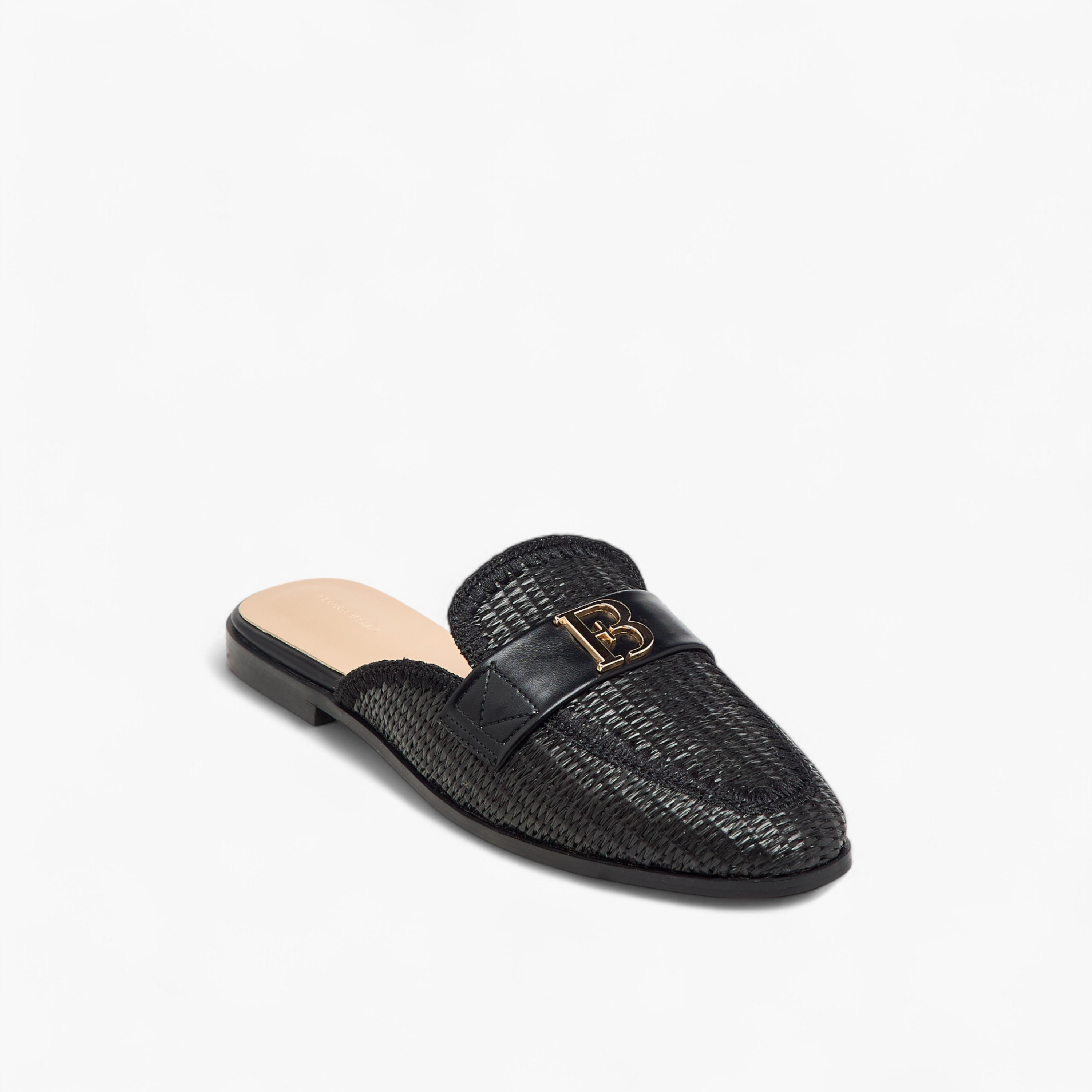 Flora Bella Textured Slip-On Mules with Metal Accent-women-shoes-flats-mules-image-2