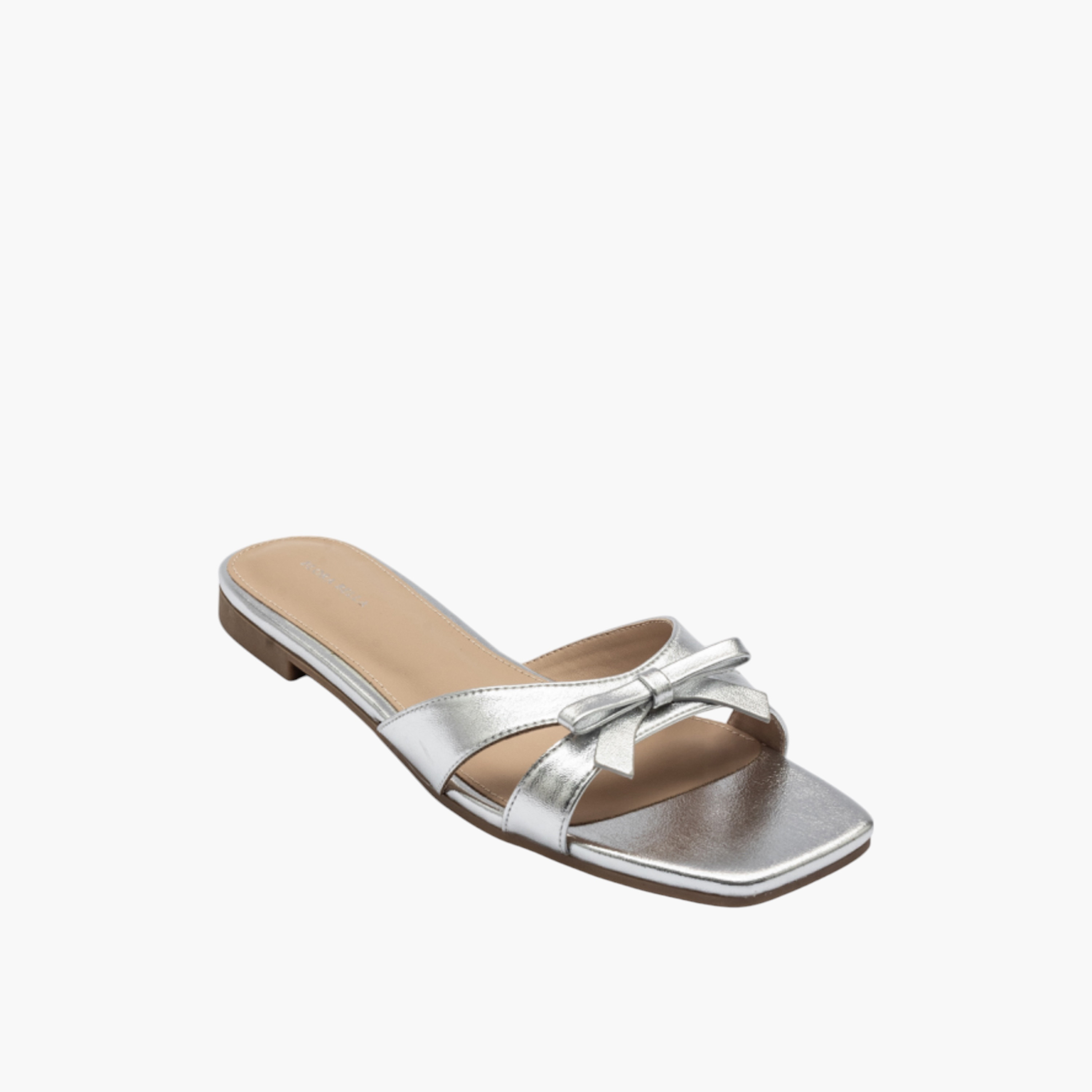 Flora Bella Bow Accent Slip-On Flat Sandals-women-shoes-flats-sandals-image-2
