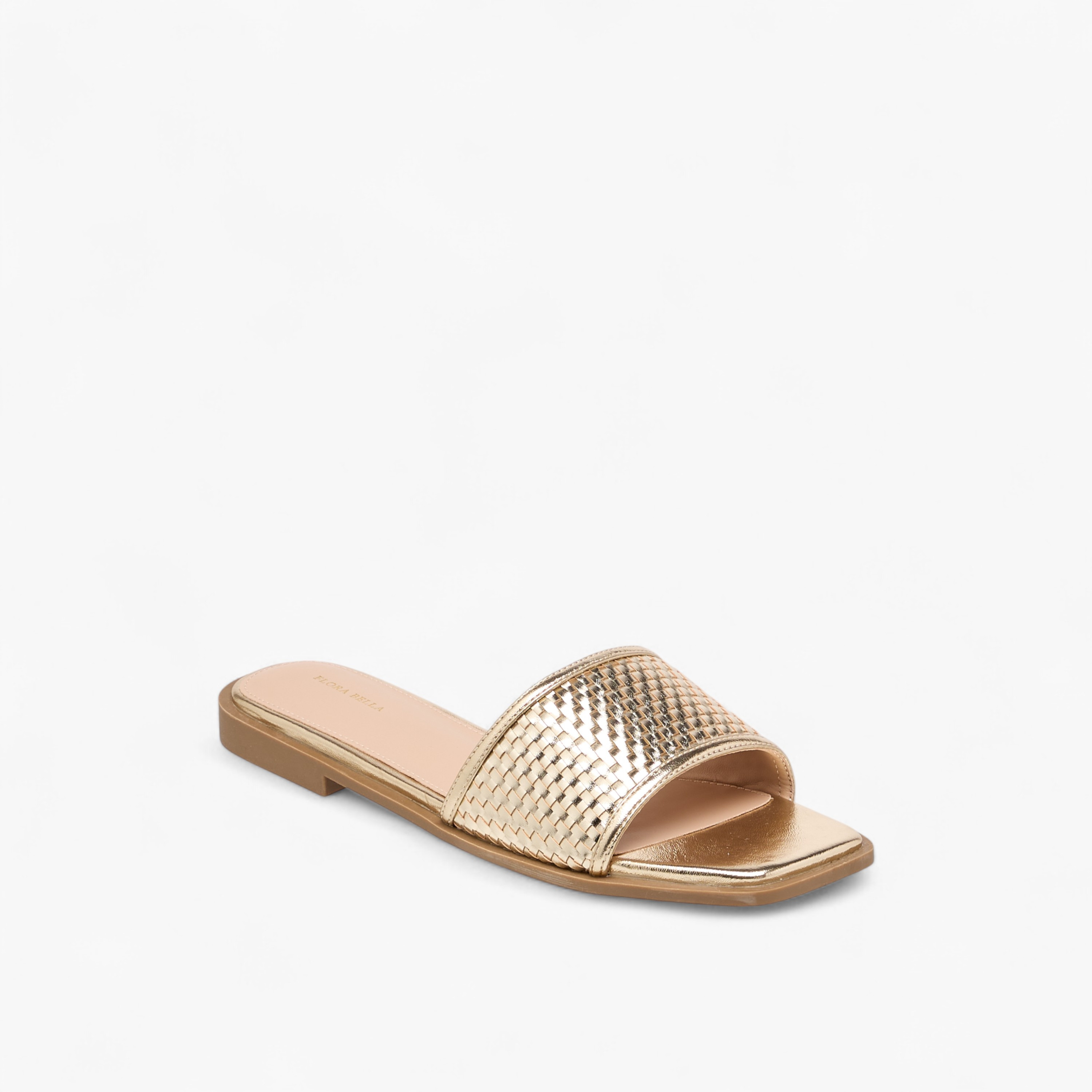Flora Bella Textured Slip-On Flat Sandals-women-shoes-flats-sandals-image-2