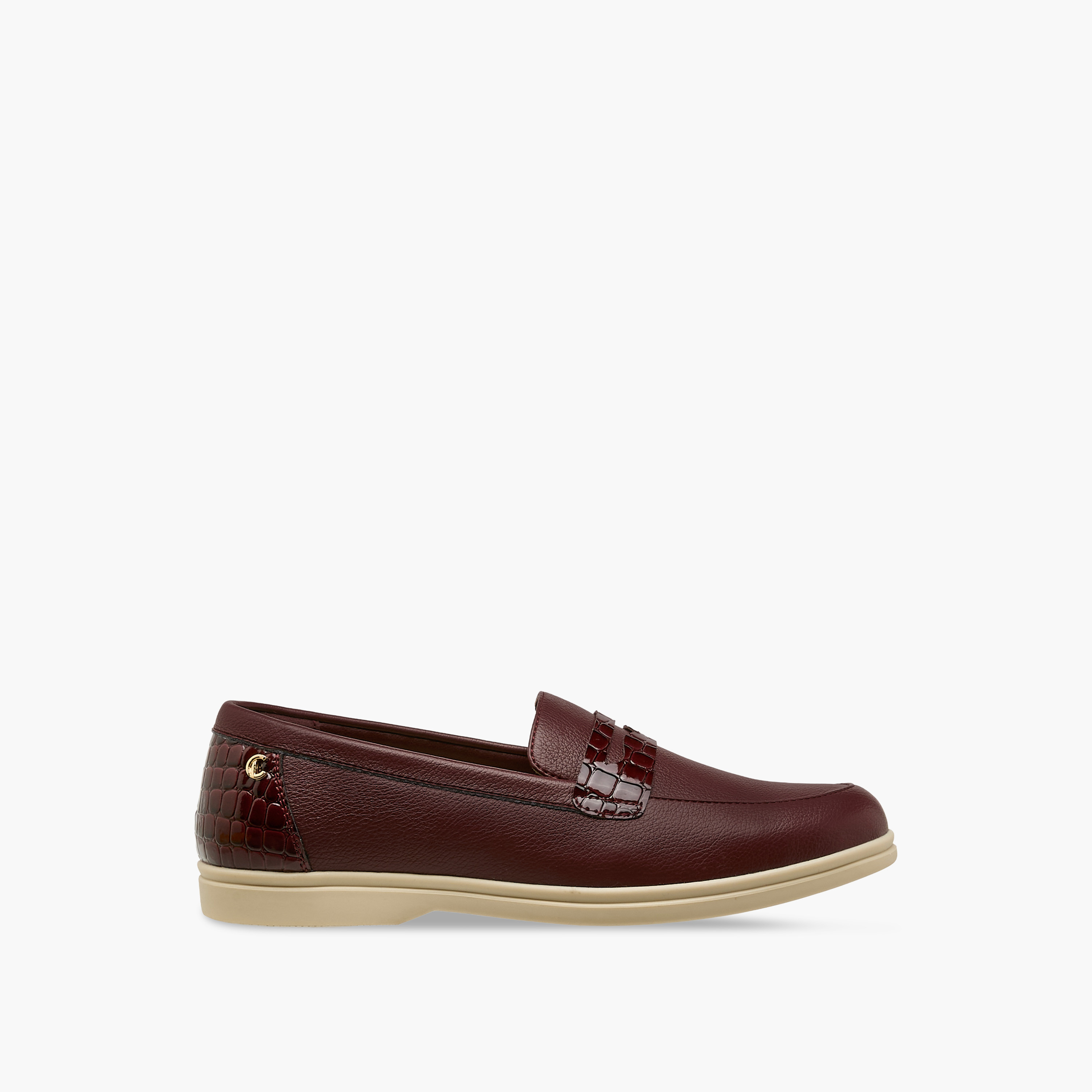 حذاء لوفر بارز الملمس للنساء من لو كونفورت-women-shoes-loafersandmoccasins-image-3