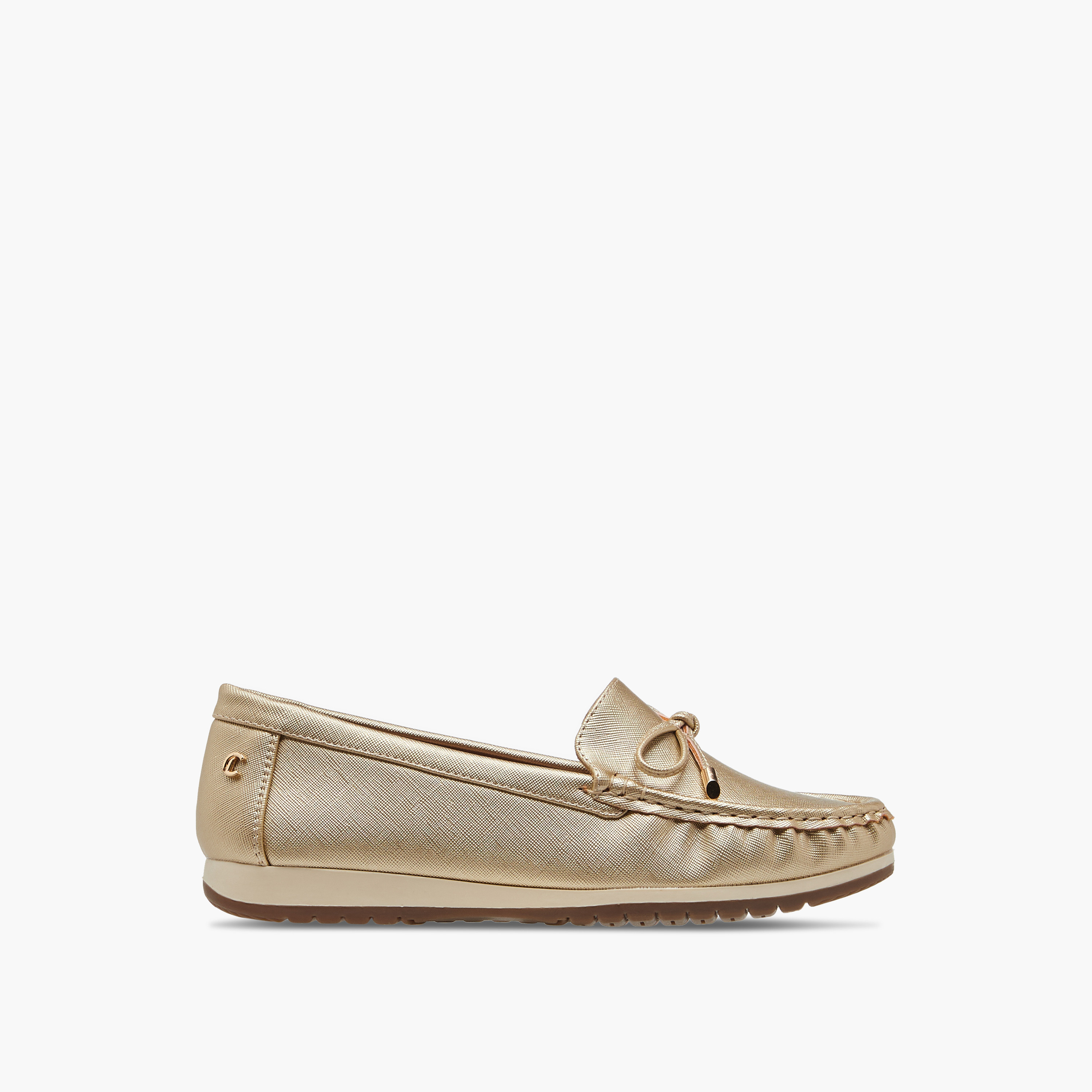 Le Confort Bow Detail Slip-On Comfort Moccasins-women-shoes-flats-moccasins-image-3