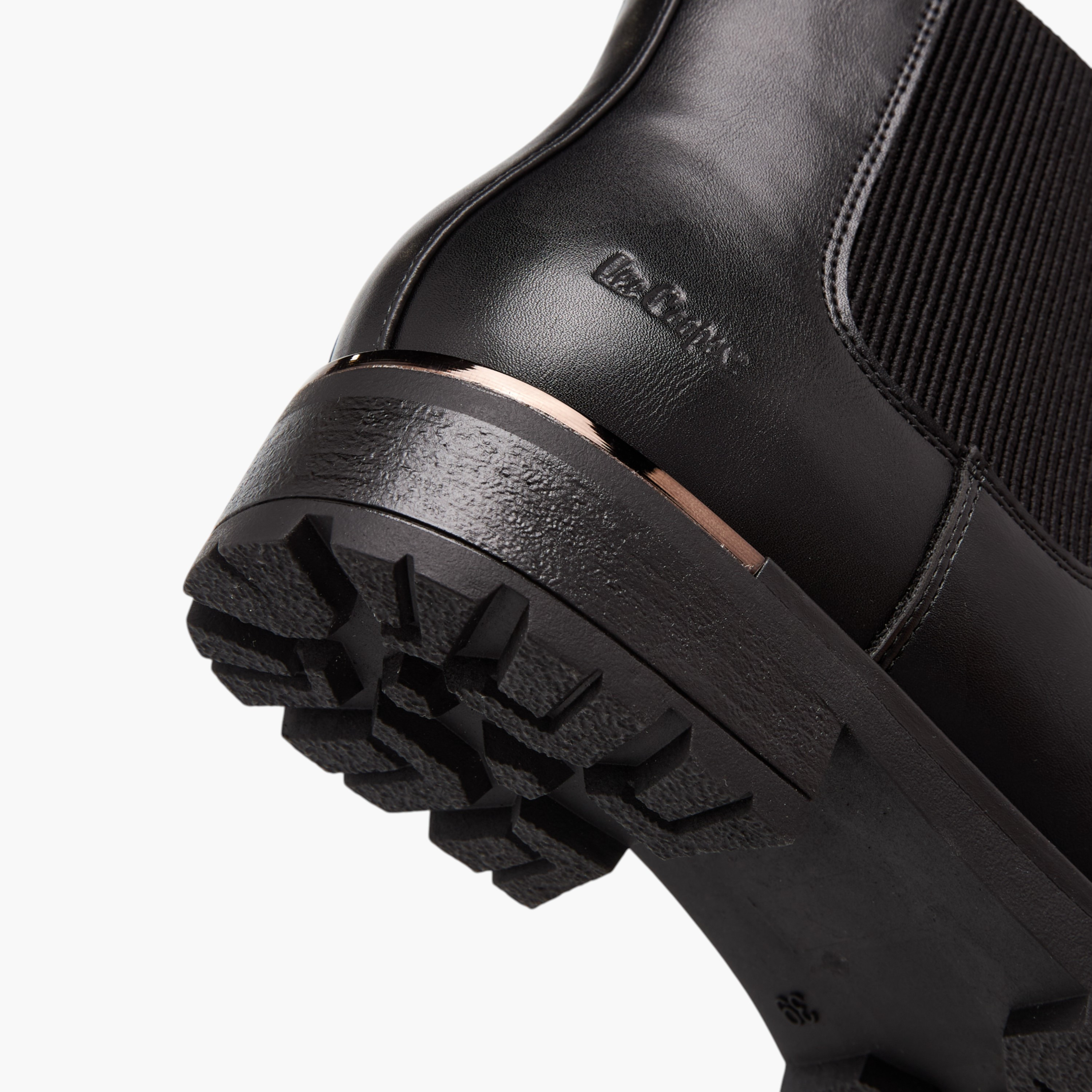 Lee Cooper Women's Solid Ankle Boots with Zip Closure-women-shoes-boots-image-5