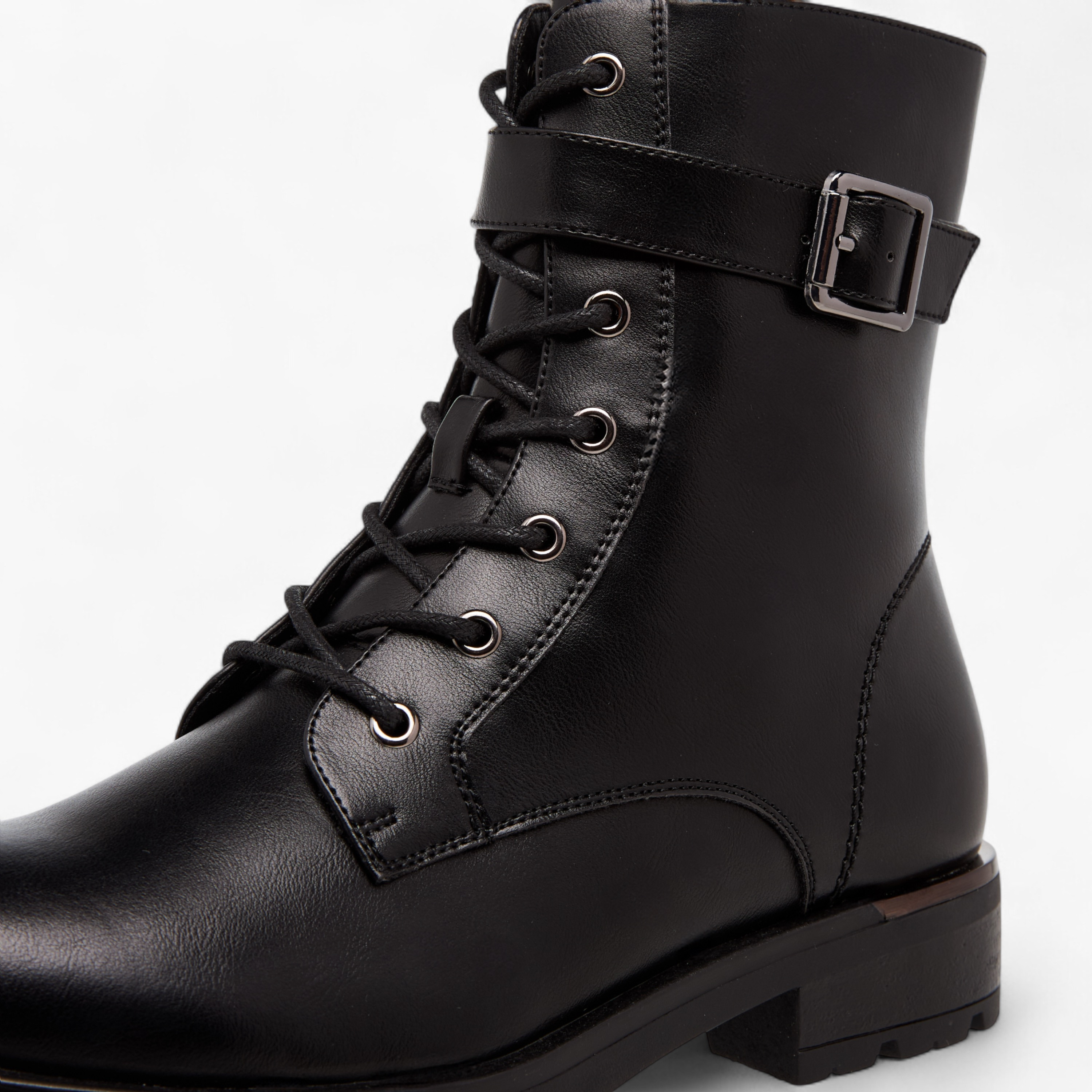 Celeste Women's Panelled Lace-Up Ankle Boots-women-shoes-boots-image-4