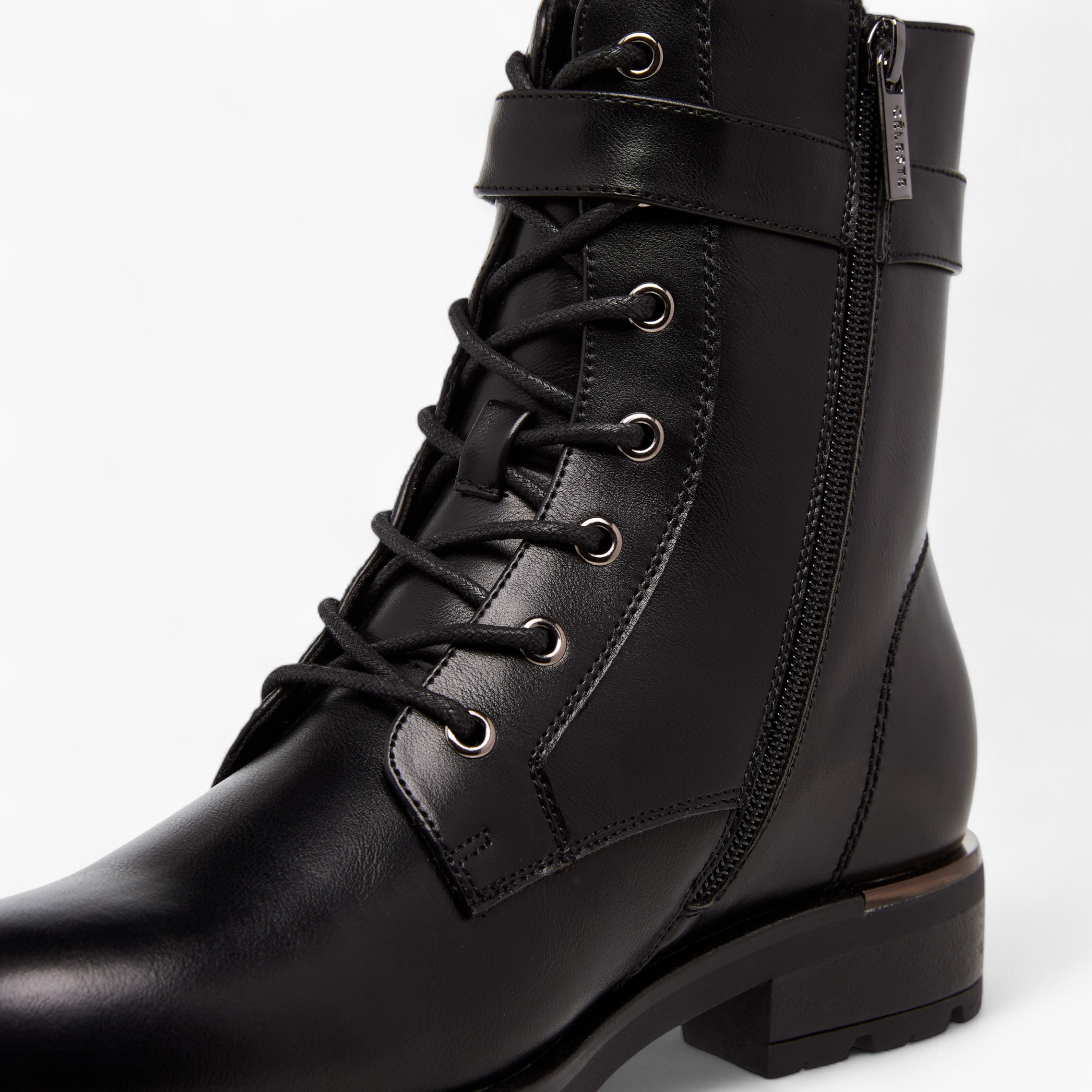 Celeste Women's Panelled Lace-Up Ankle Boots-women-shoes-boots-image-5