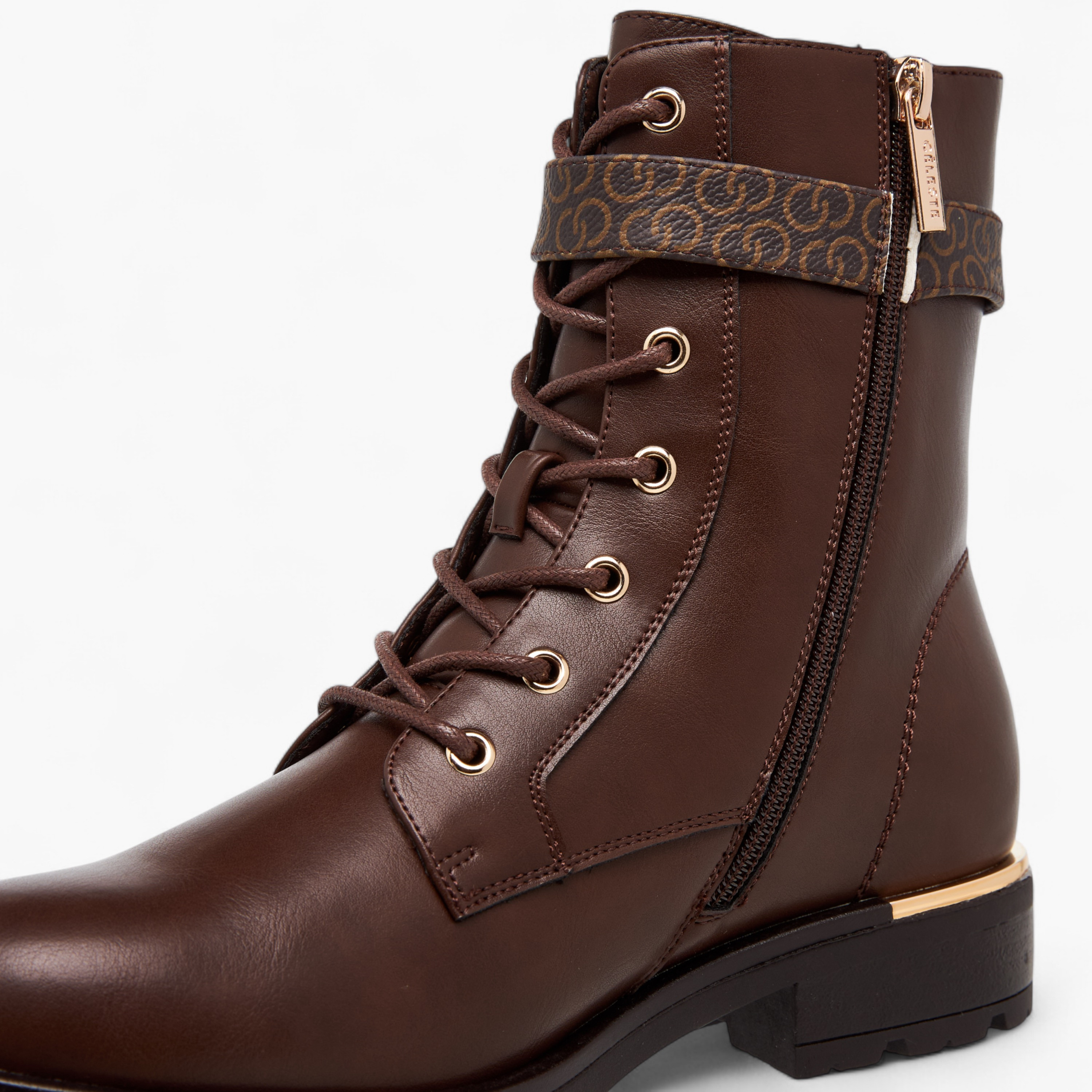 بوت كاحل برباط إغلاق للنساء من سيليست-women-shoes-boots-image-2