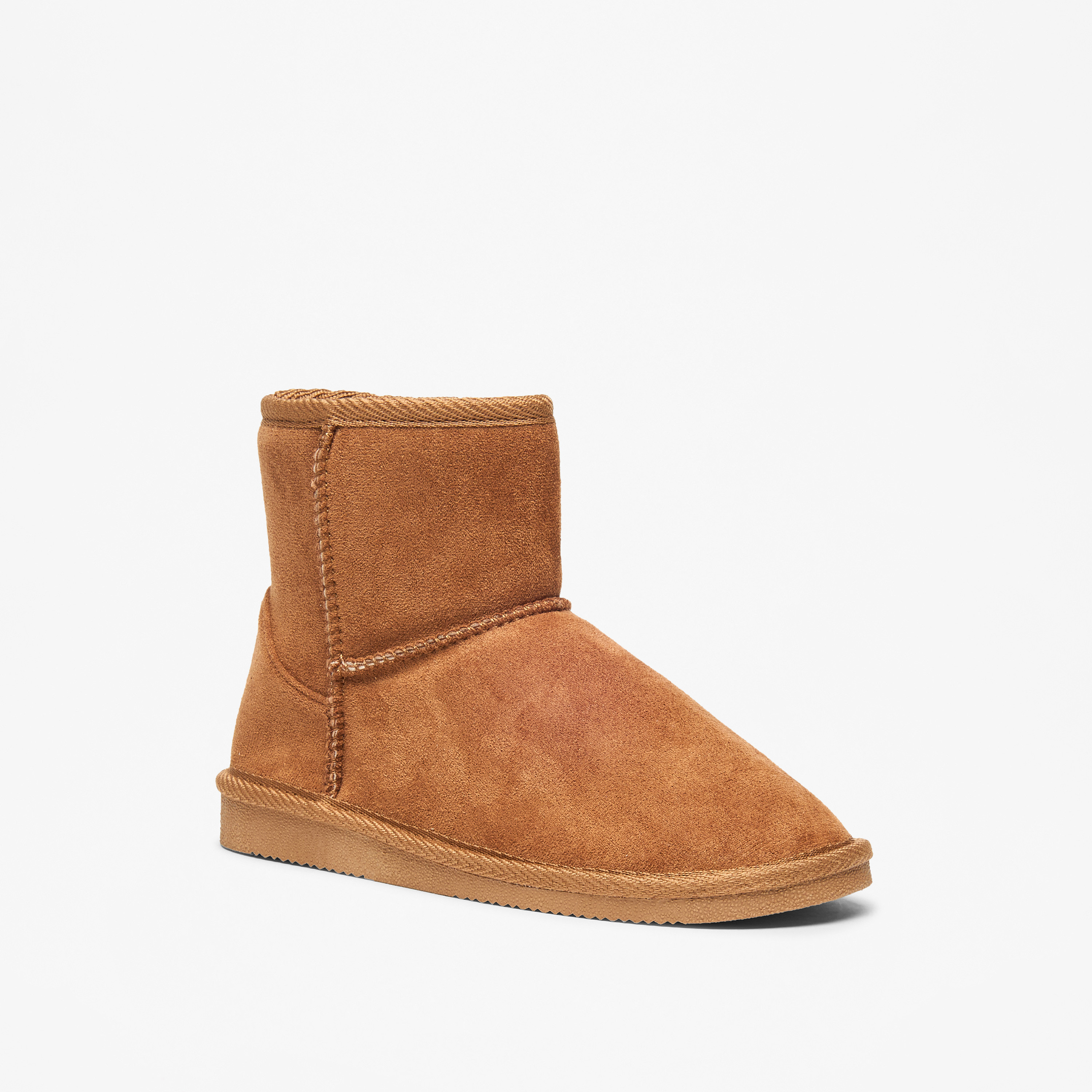 بوت سادة سهل الارتداء برقبة عالية من فلورا بيلا-girls-shoes-boots-image-1