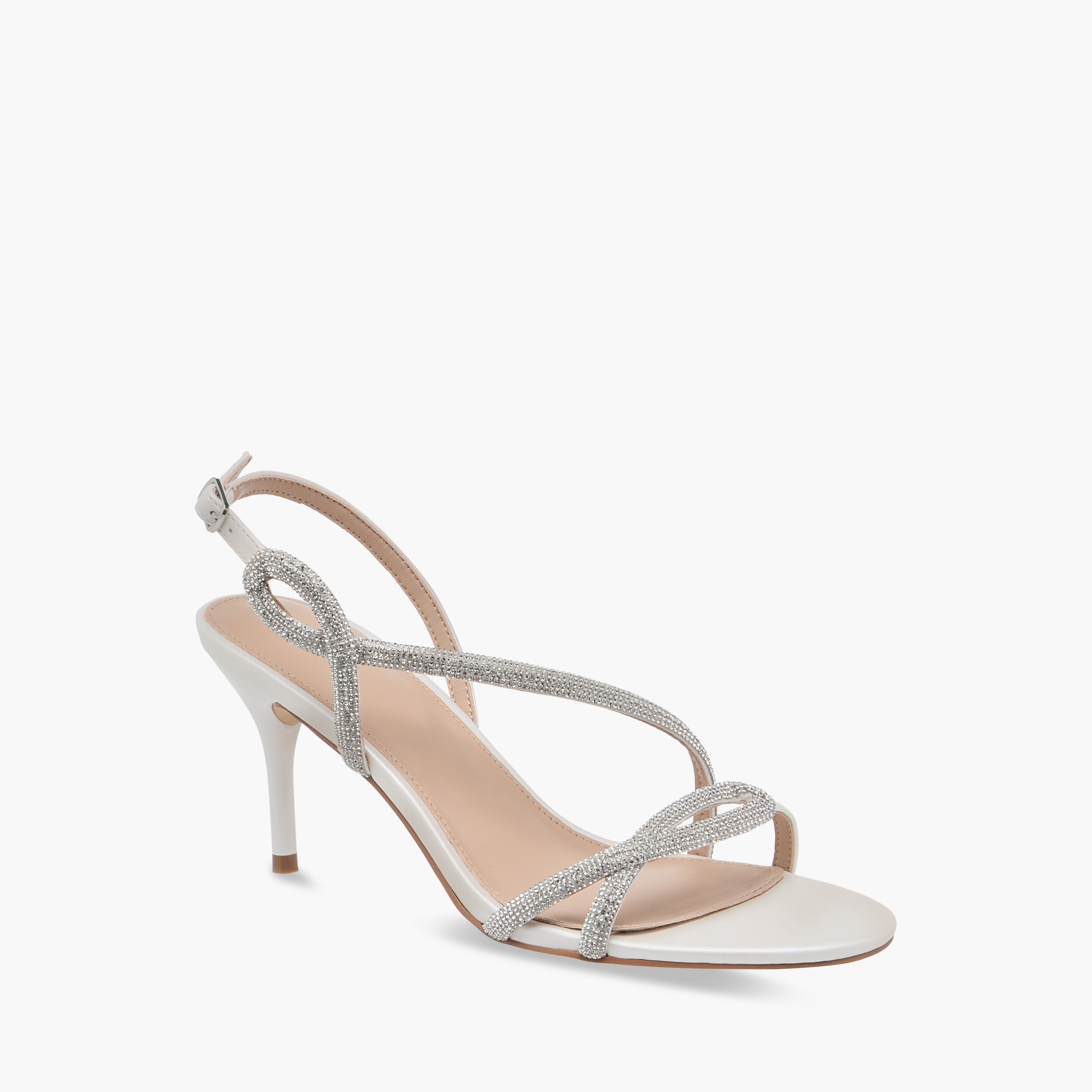 صندل مزيّن بكعب ستيليتو وإبزيم إغلاق من فلورا بيلا-women-shoes-sandals-heeled-image-2