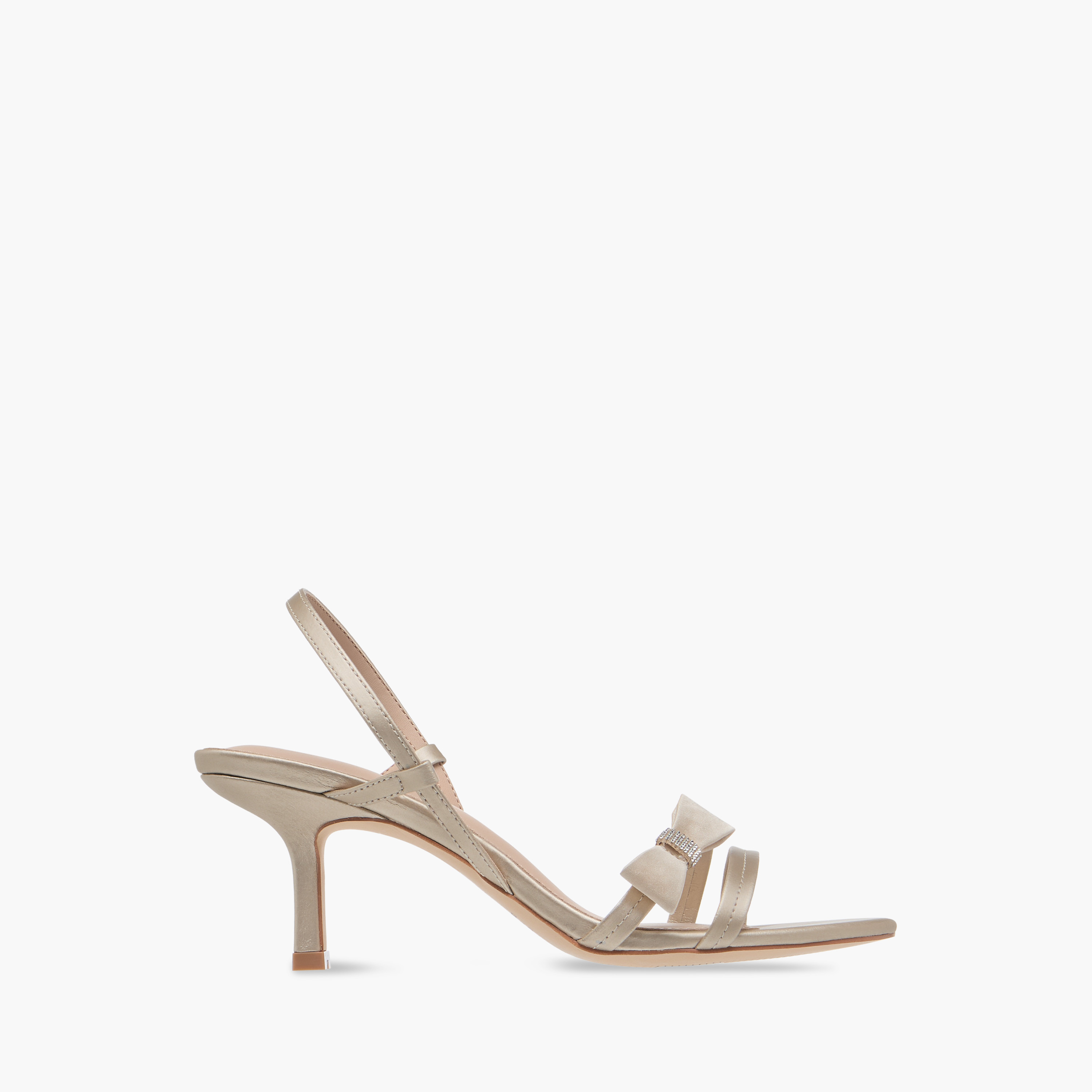 صندل بكعب واسع وحزام خلفي وزخرفة فيونكة من فلورا بيلا-women-shoes-sandals-heeled-image-3