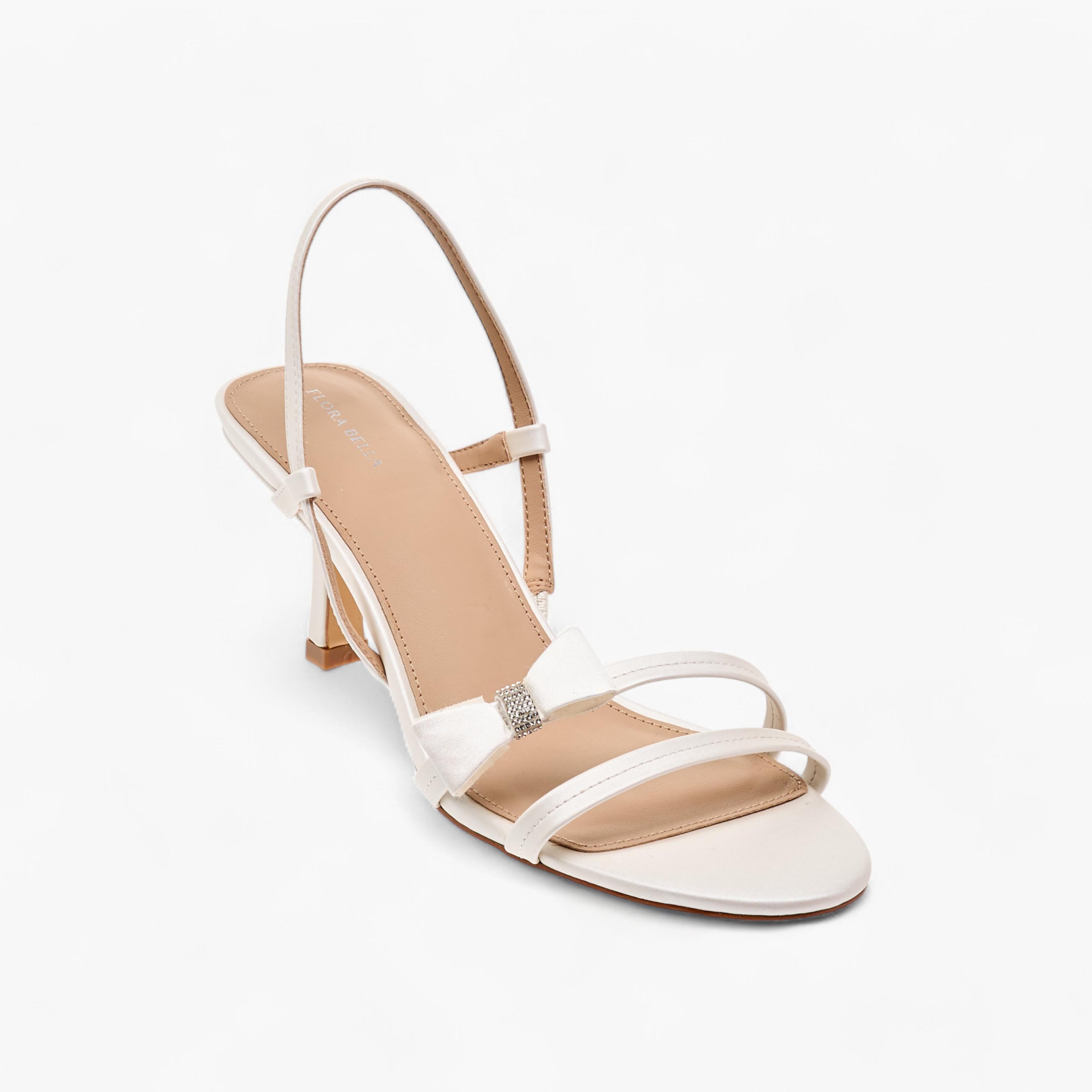 Flora Bella Bow Applique Slingback Sandals with Flared Heel-women-shoes-sandals-heeled-image-2