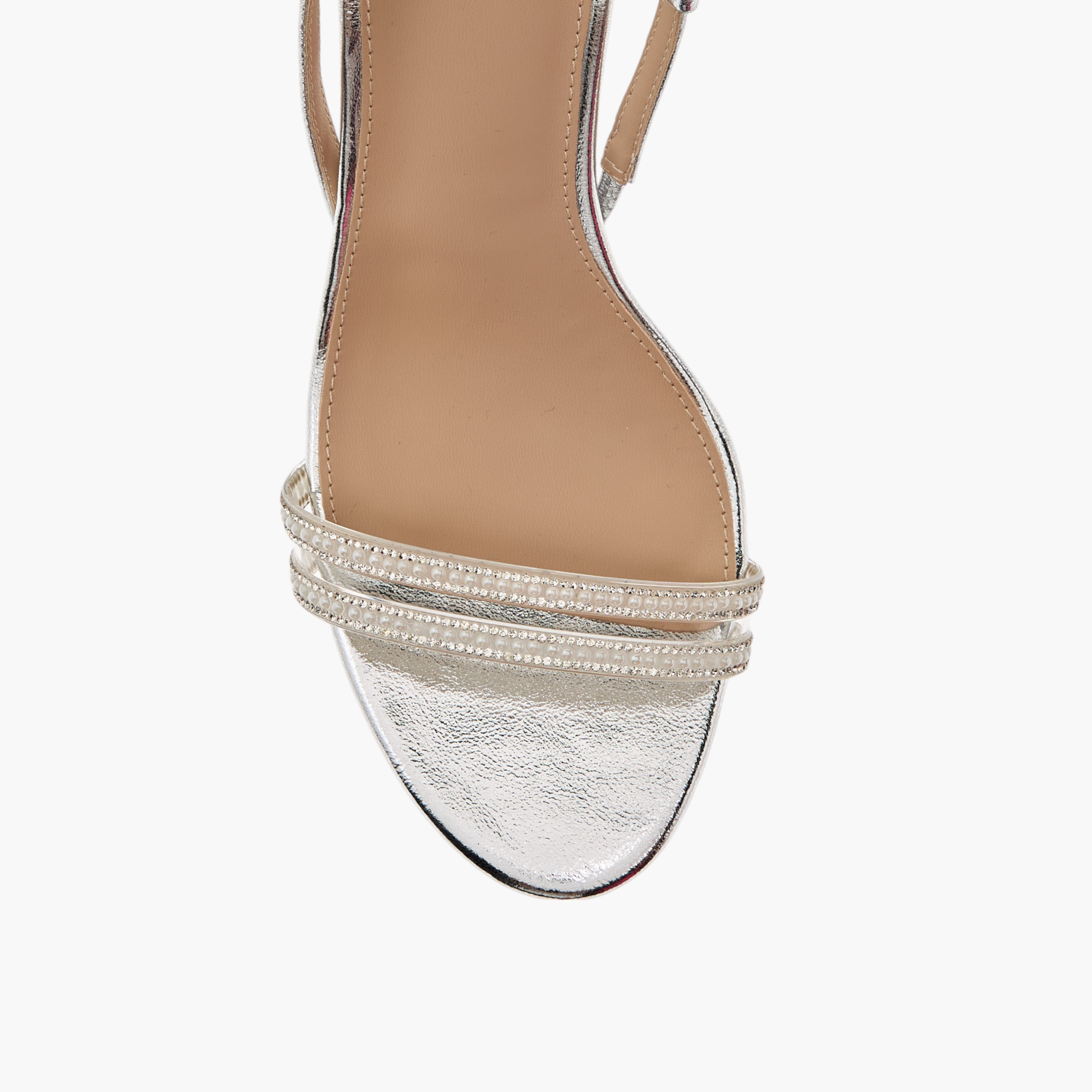 صندل بحزام خلفي وكعب سميك من الأسفل مزين من فلورا بيلا-women-shoes-sandals-heeled-image-4
