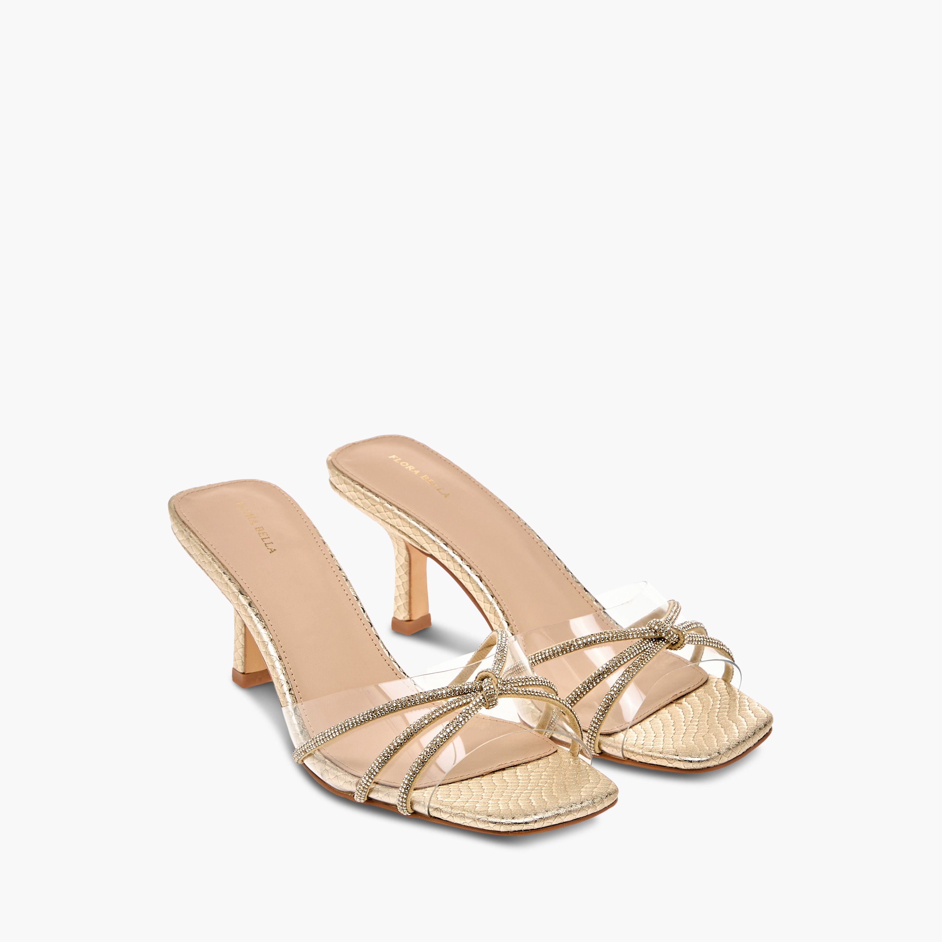 صندل سهل الارتداء مزيّن بكعب لامع من فلورا بيلا-women-shoes-sandals-heeled-image-1