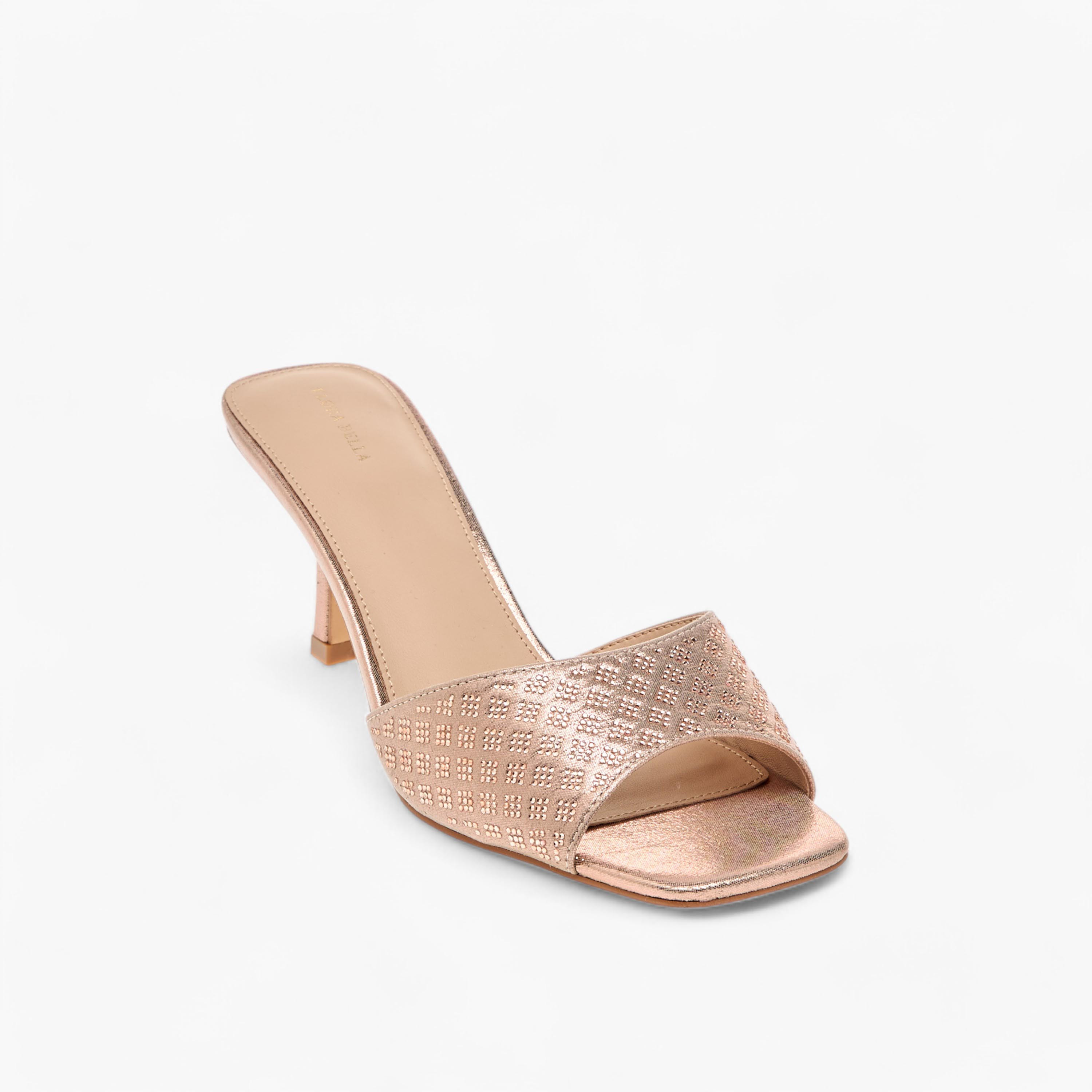 صندل مزين سهل الارتداء بكعب رفيع من فلورا بيلا-women-shoes-sandals-heeled-image-2